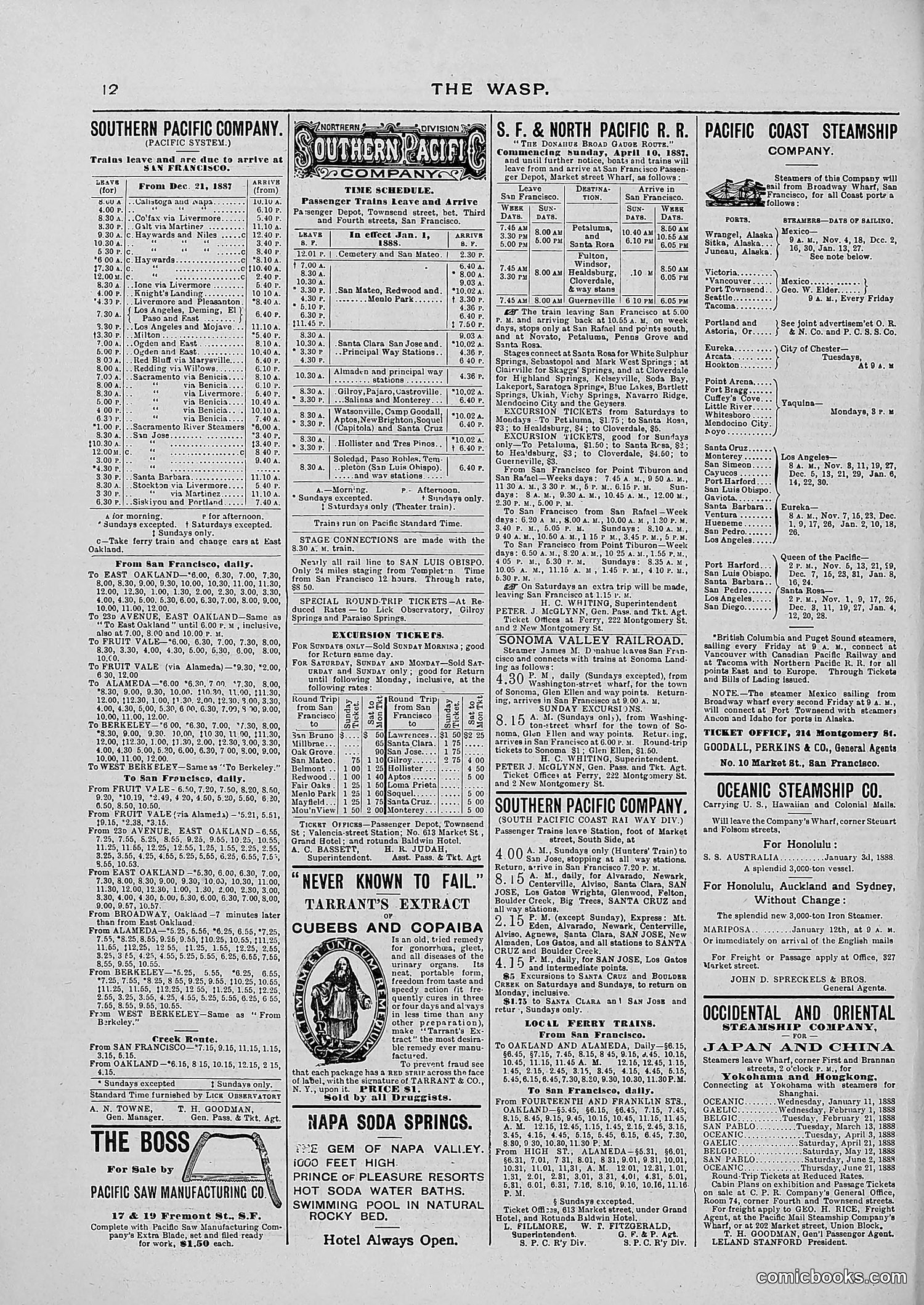 The Wasp — 1887 — page 501 of 512