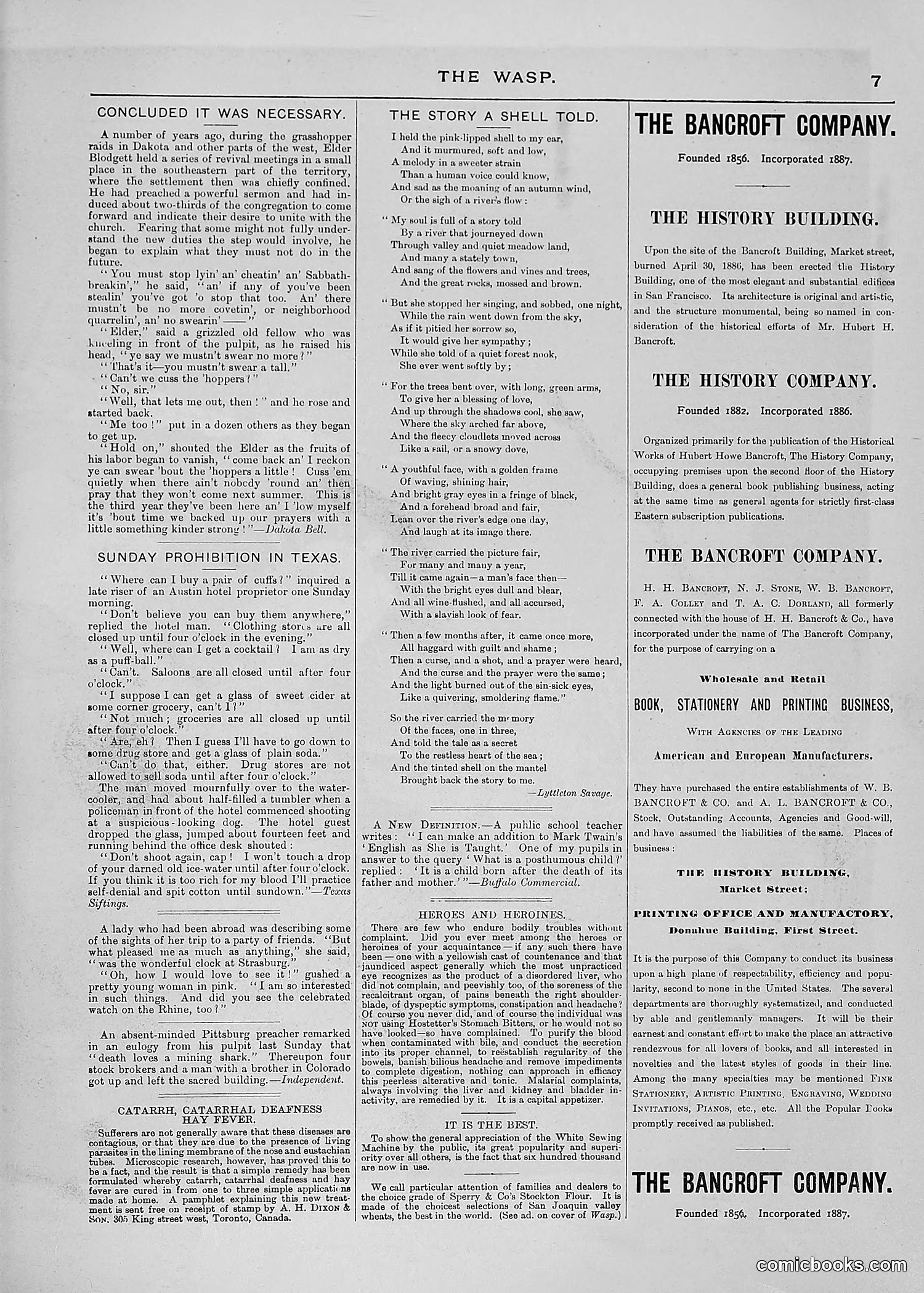 The Wasp — 1887 — page 52 of 512