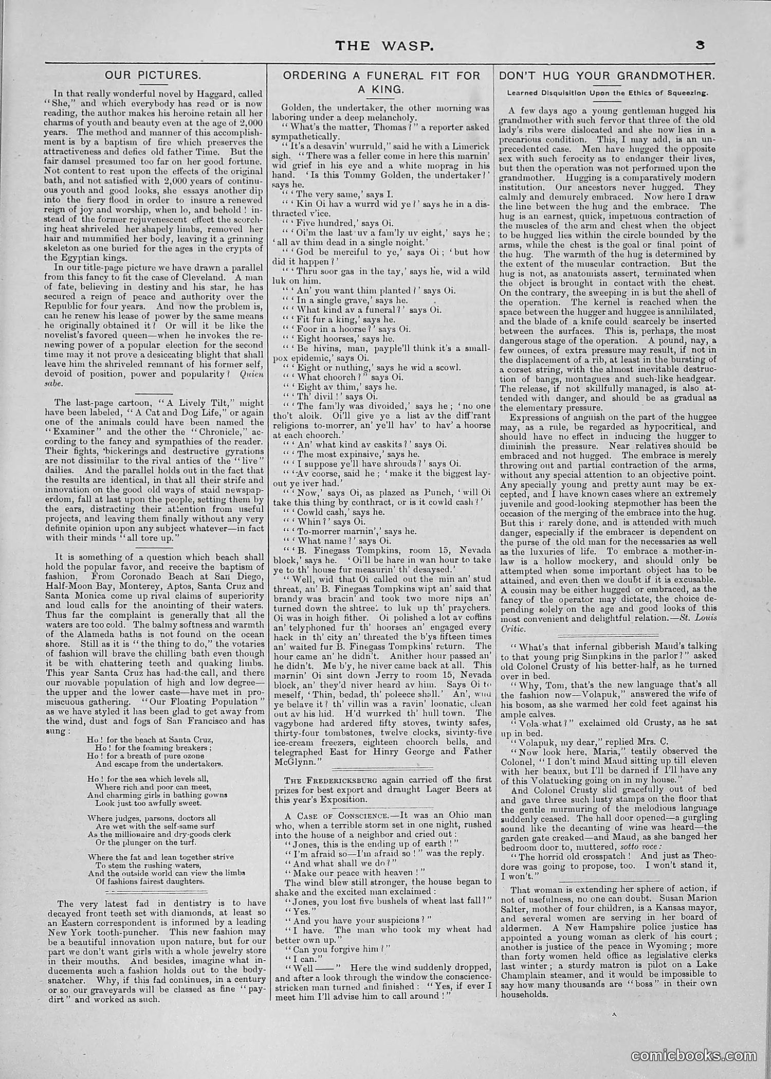 The Wasp — 1887 — page 66 of 512