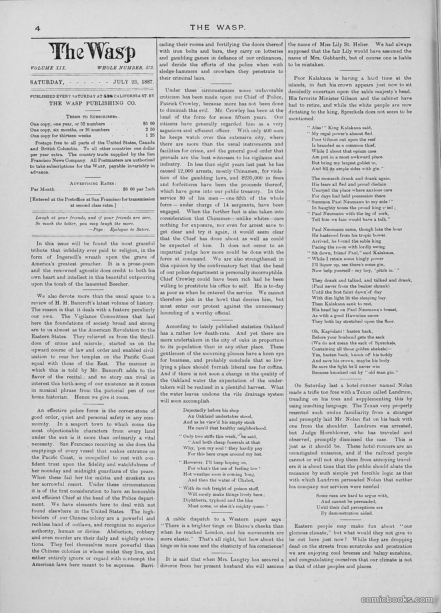 The Wasp — 1887 — page 67 of 512
