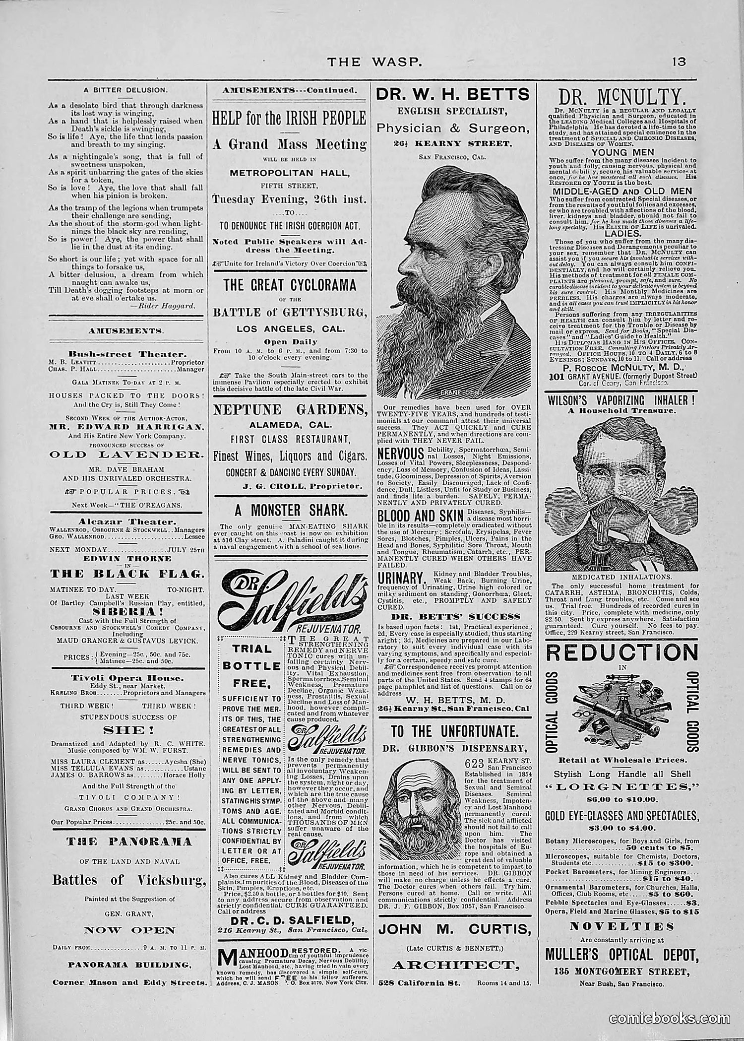 The Wasp — 1887 — page 76 of 512