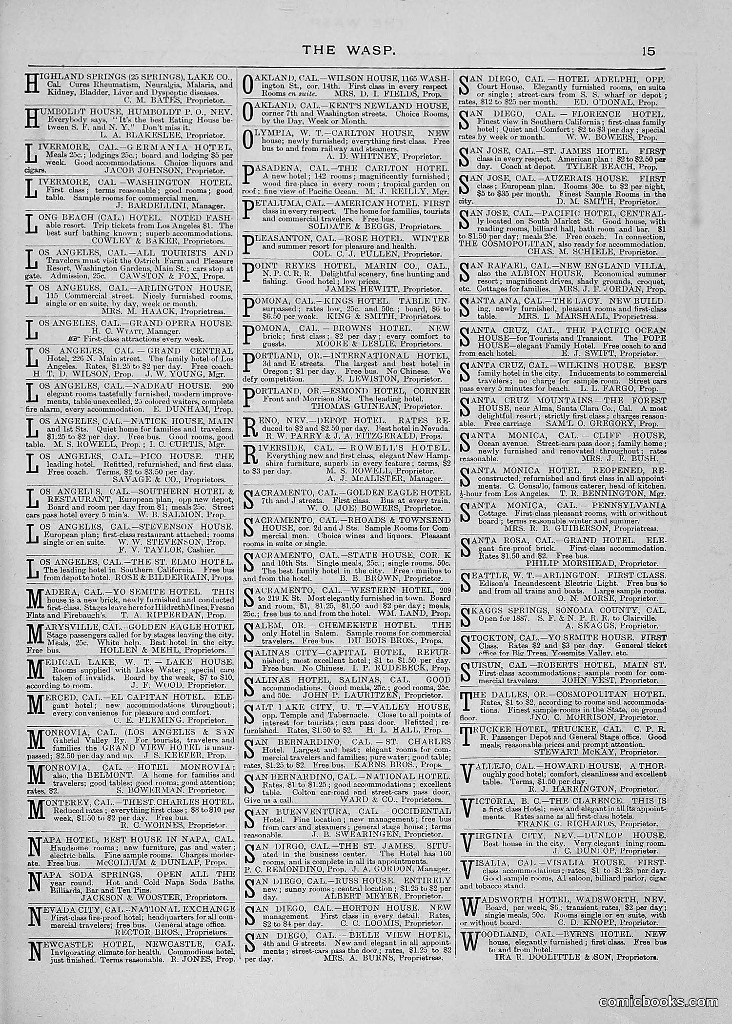 The Wasp — 1887 — page 78 of 512