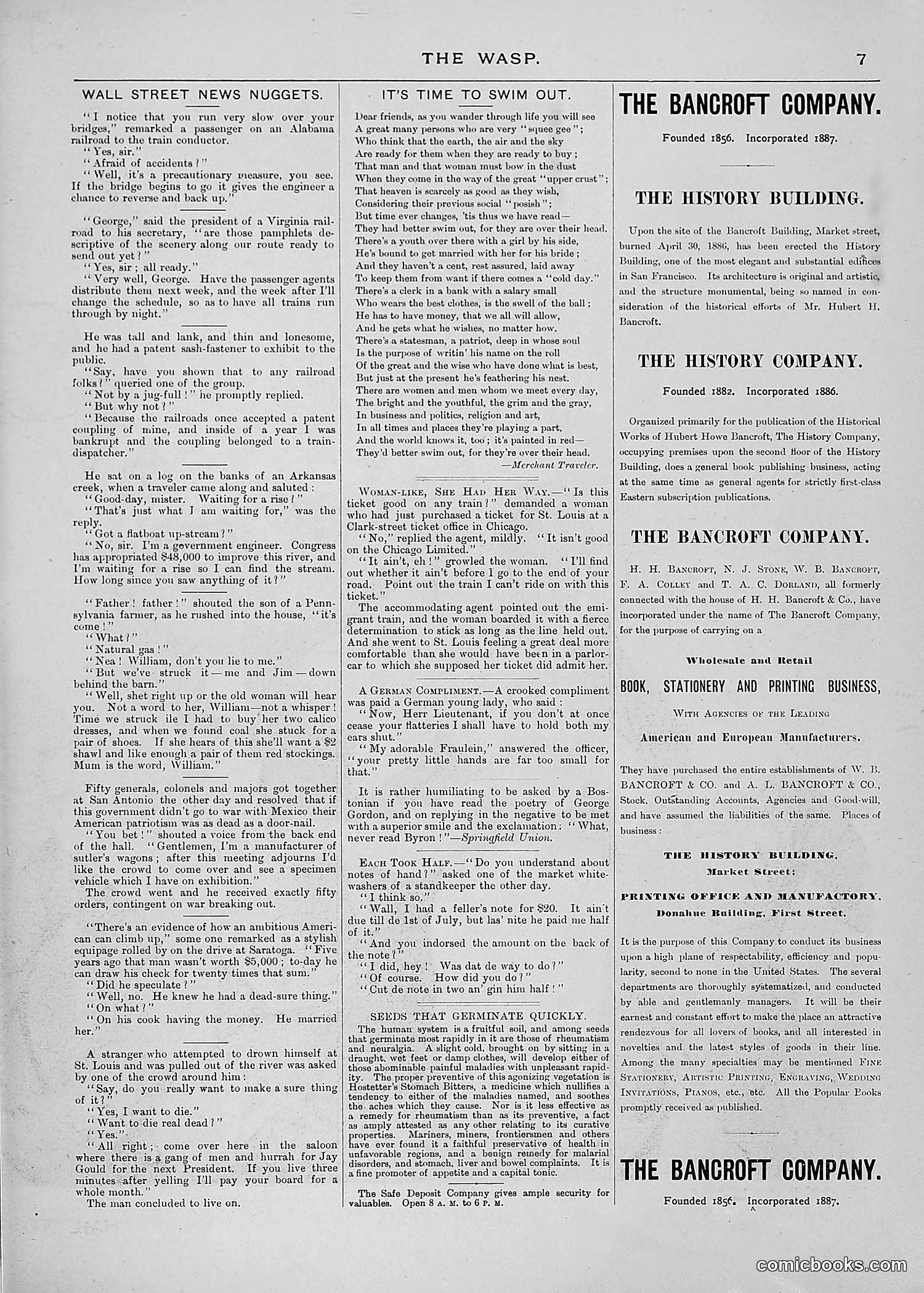 The Wasp — 1887 — page 90 of 512