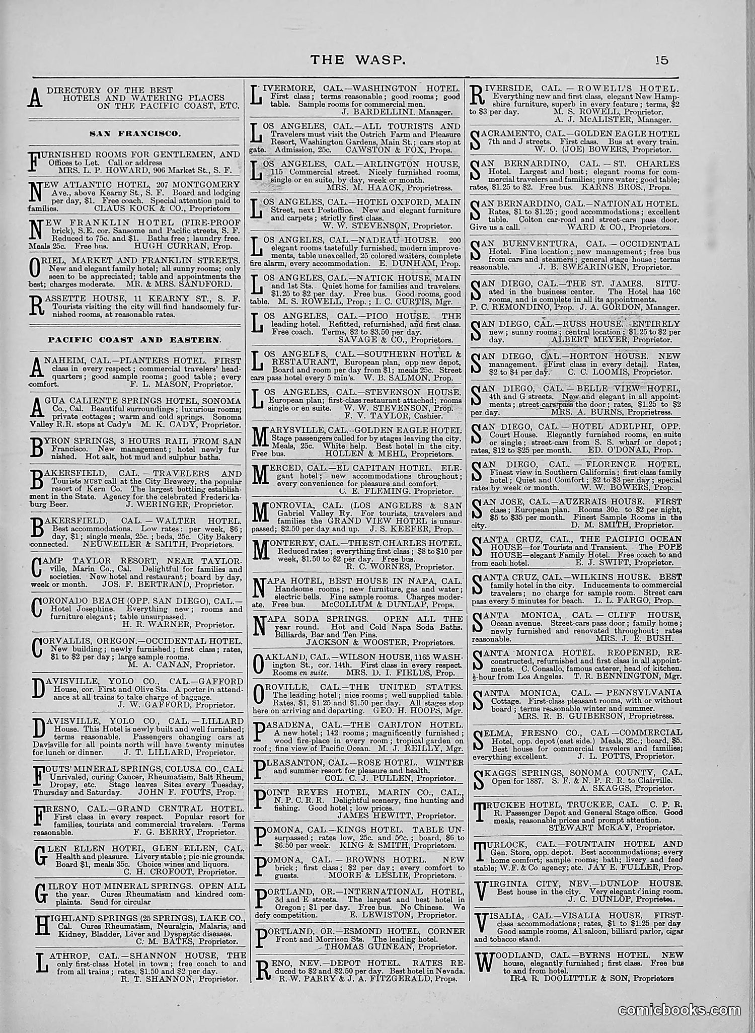 The Wasp — 1888 — page 104 of 552