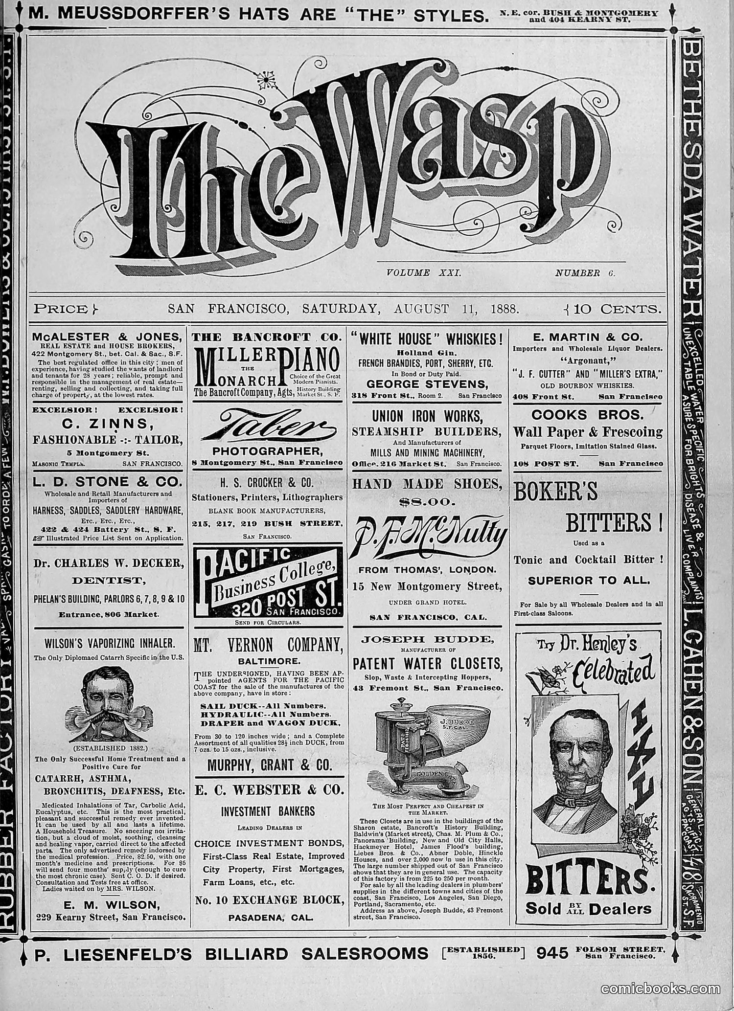 The Wasp — 1888 — page 108 of 552
