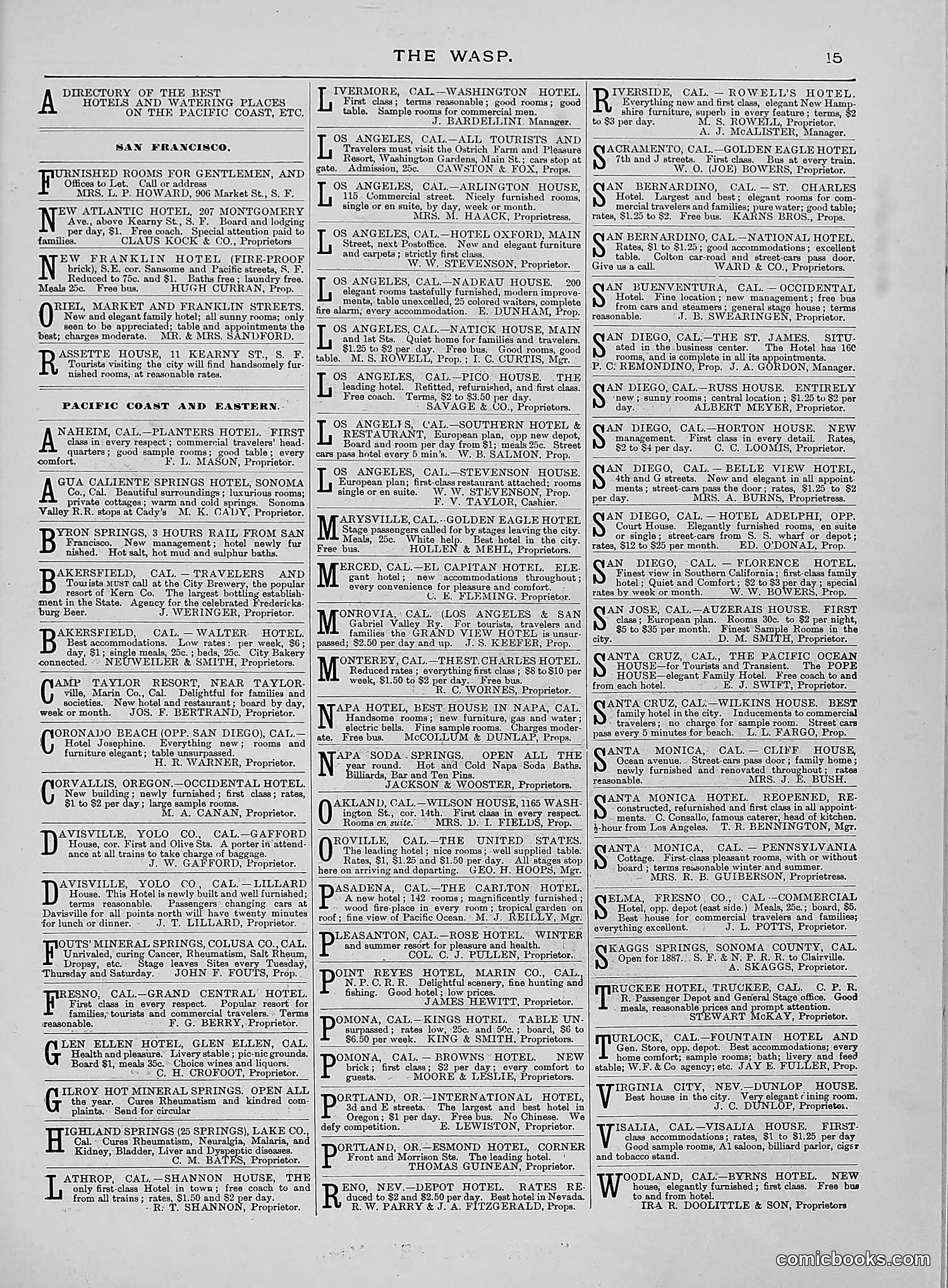 The Wasp — 1888 — page 124 of 552
