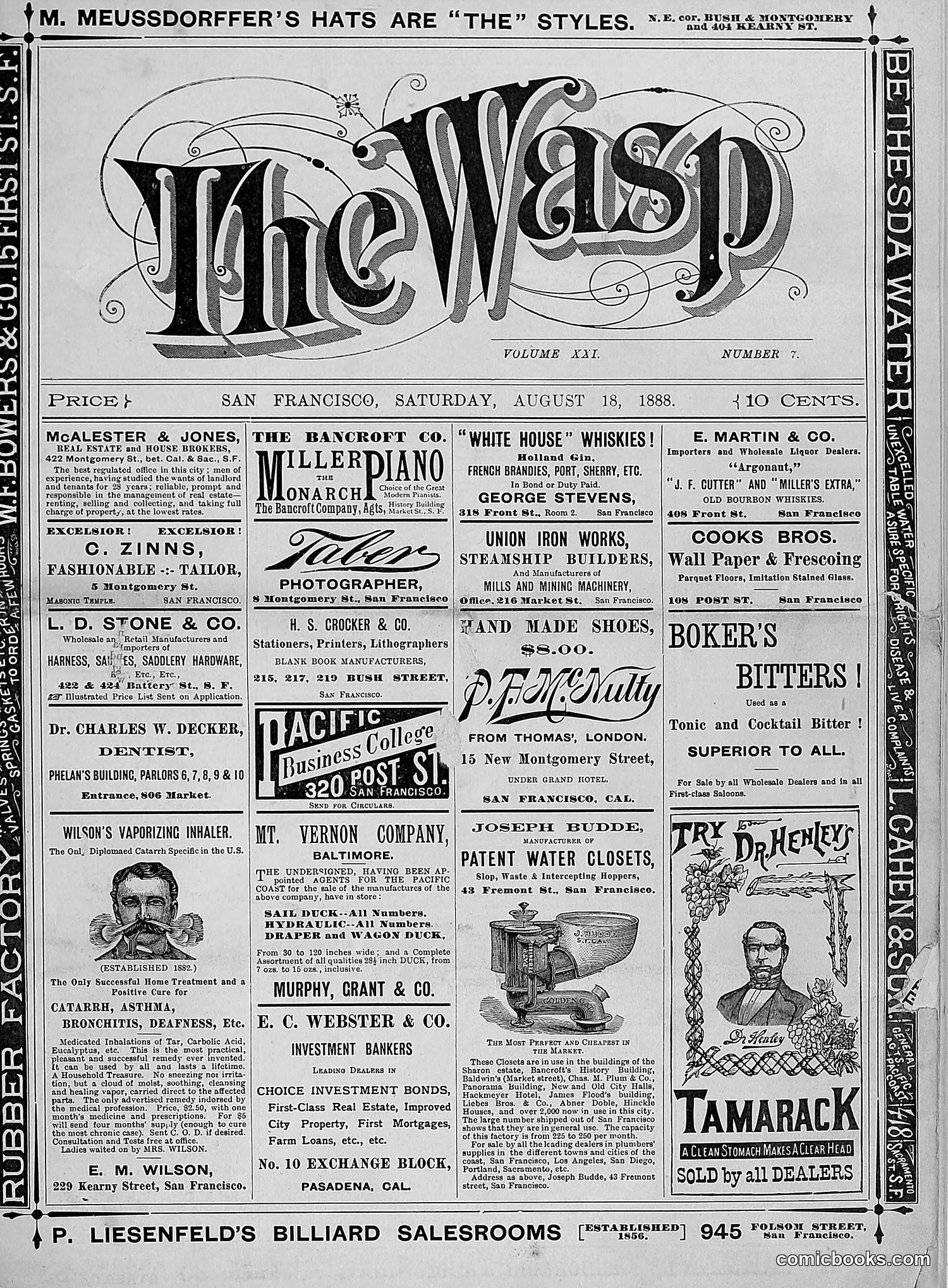 The Wasp — 1888 — page 128 of 552