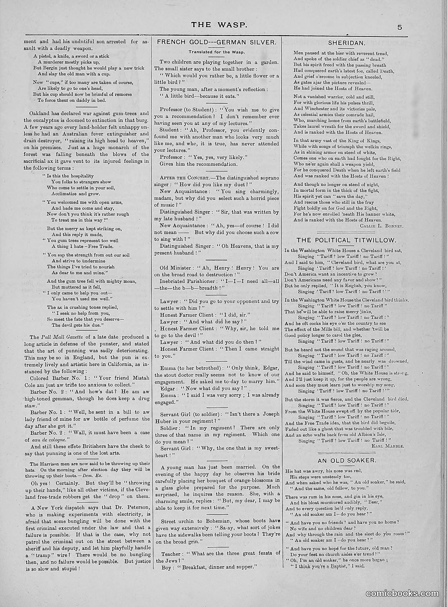 The Wasp — 1888 — page 134 of 552
