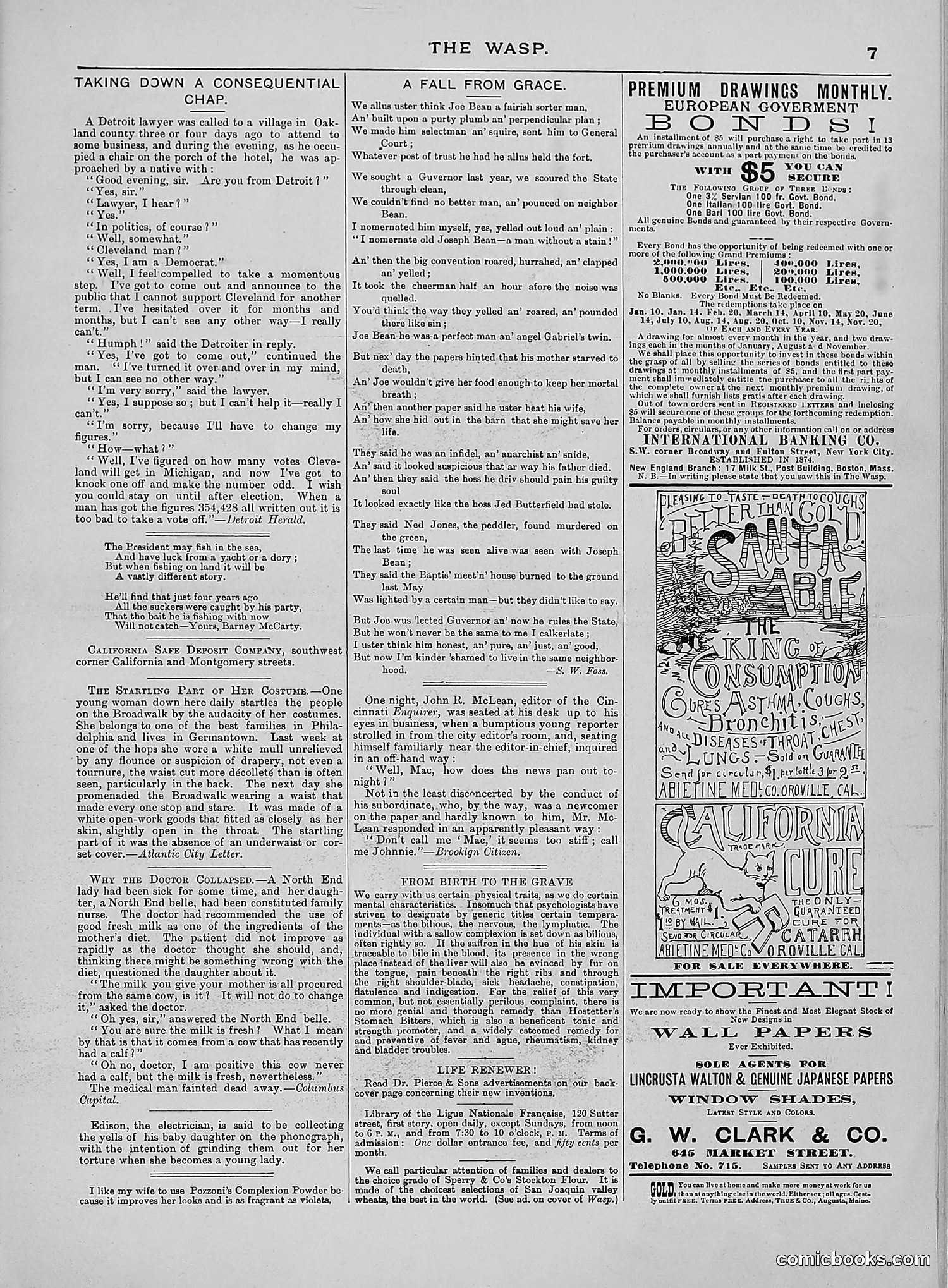 The Wasp — 1888 — page 136 of 552