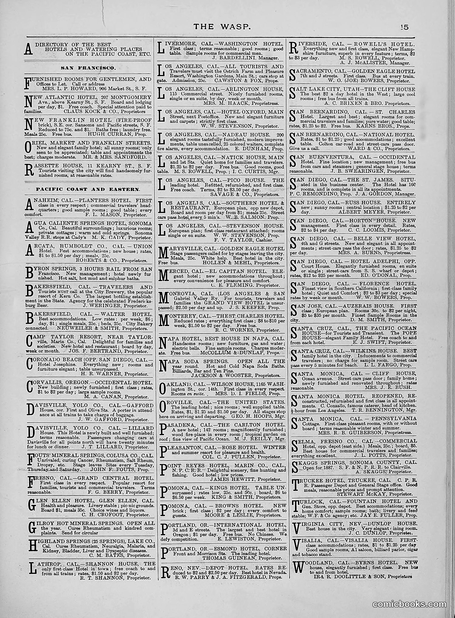The Wasp — 1888 — page 144 of 552
