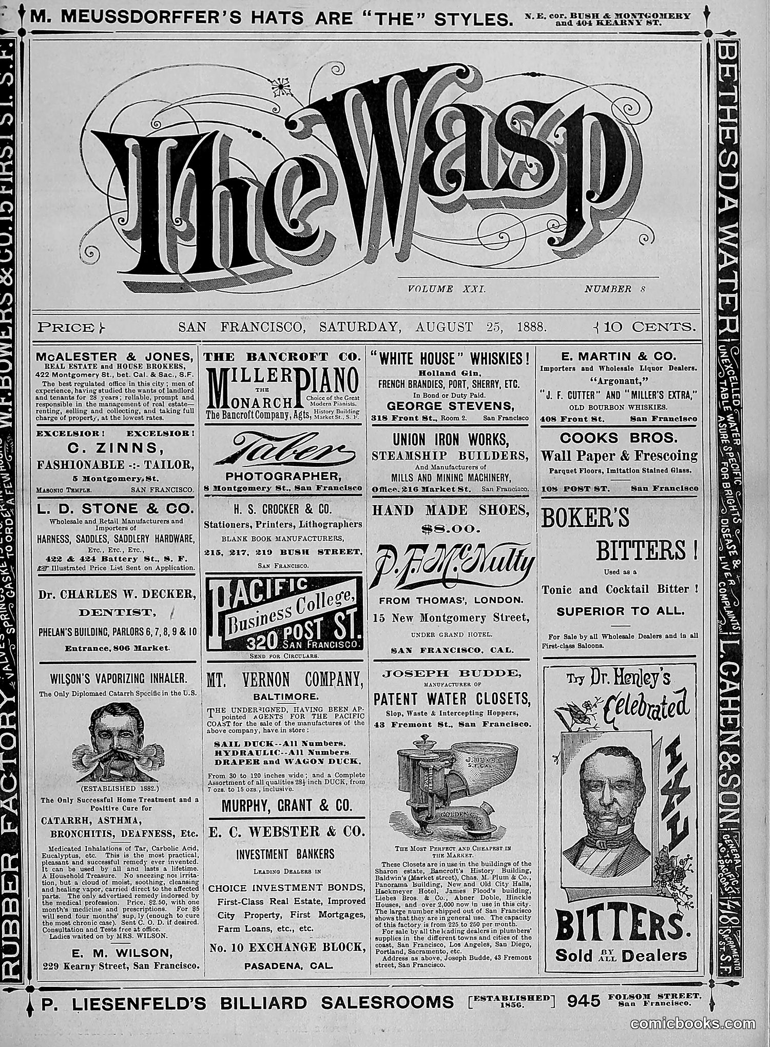 The Wasp — 1888 — page 148 of 552