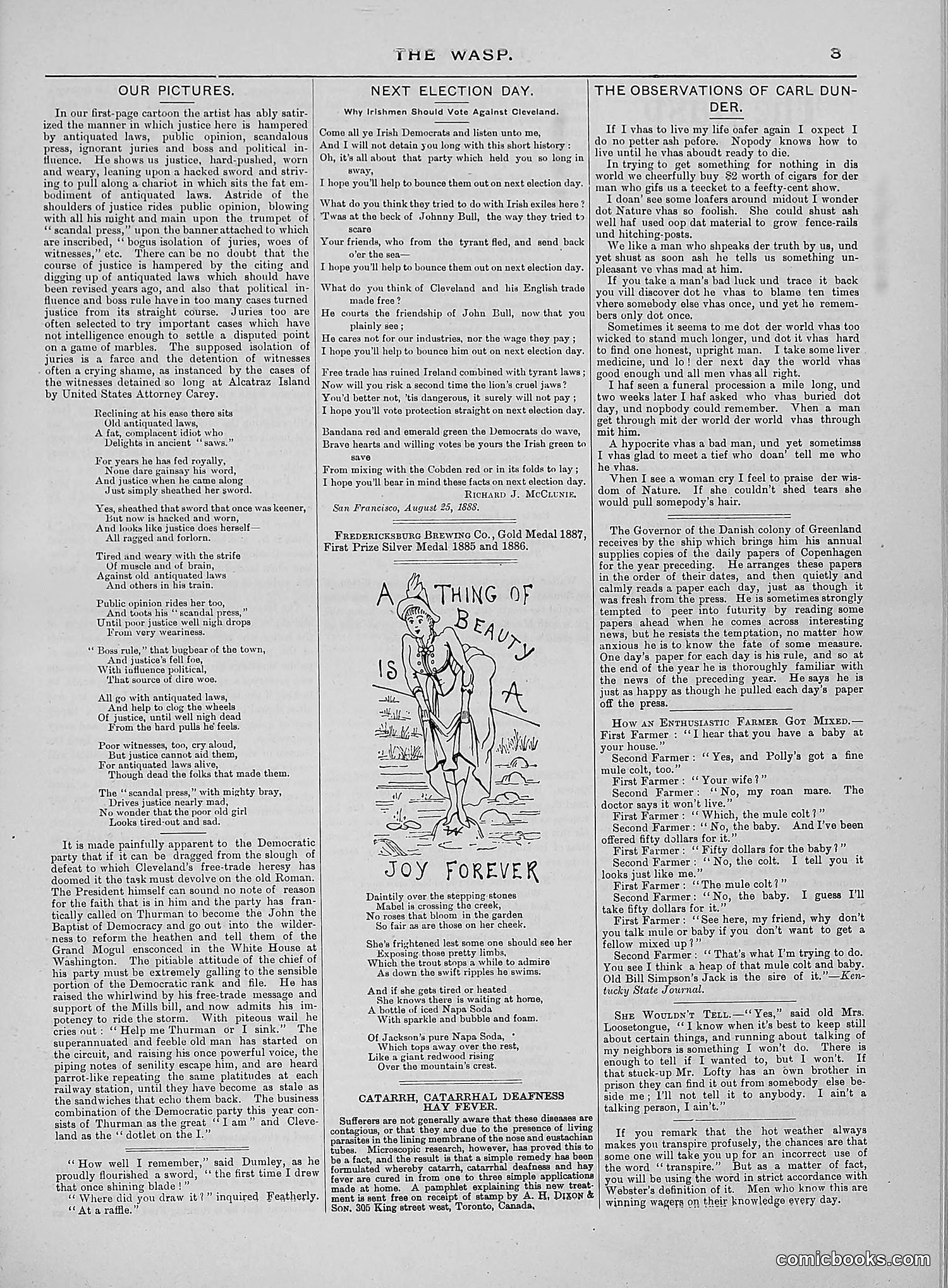 The Wasp — 1888 — page 152 of 552