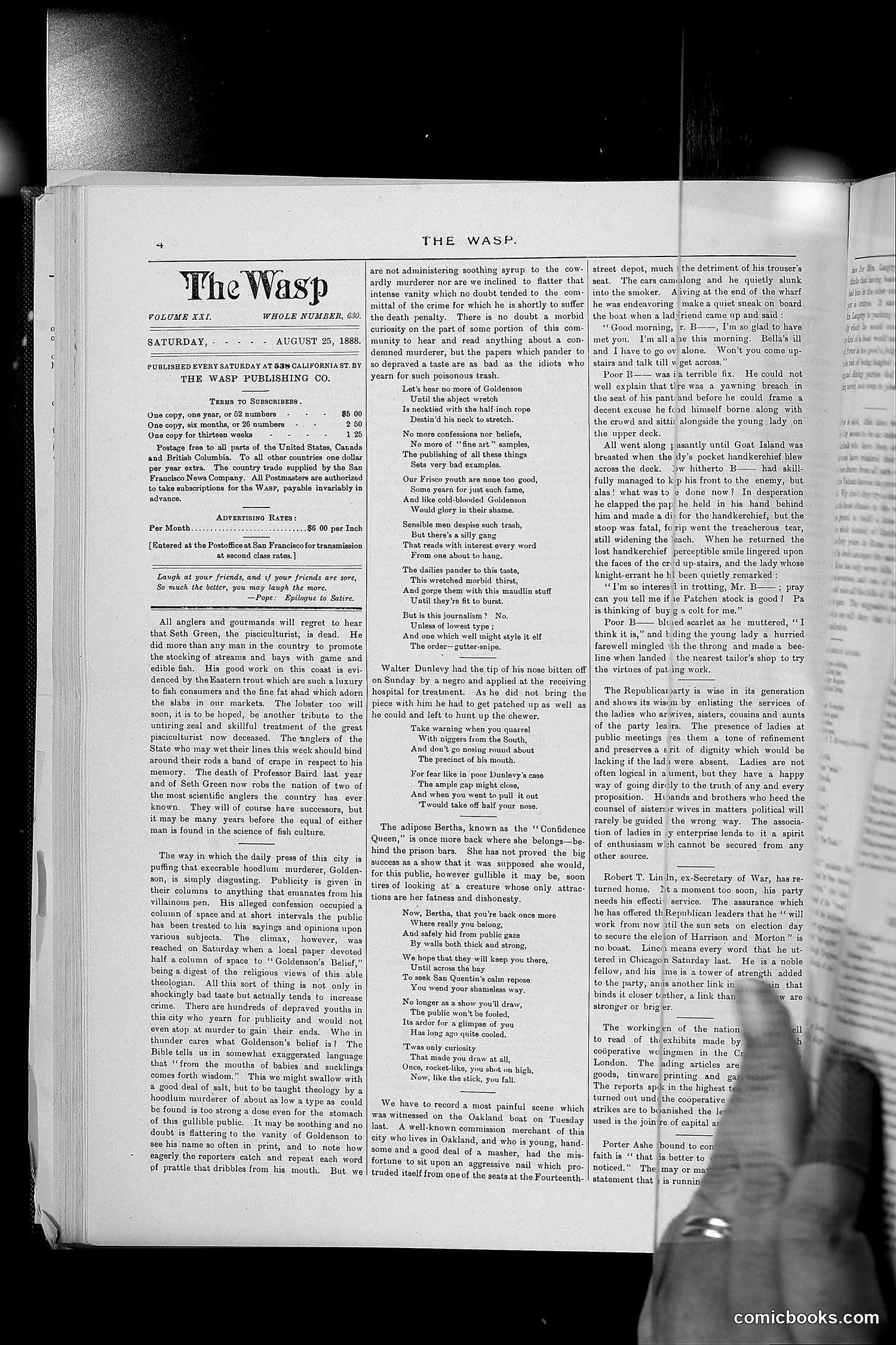 The Wasp — 1888 — page 155 of 552