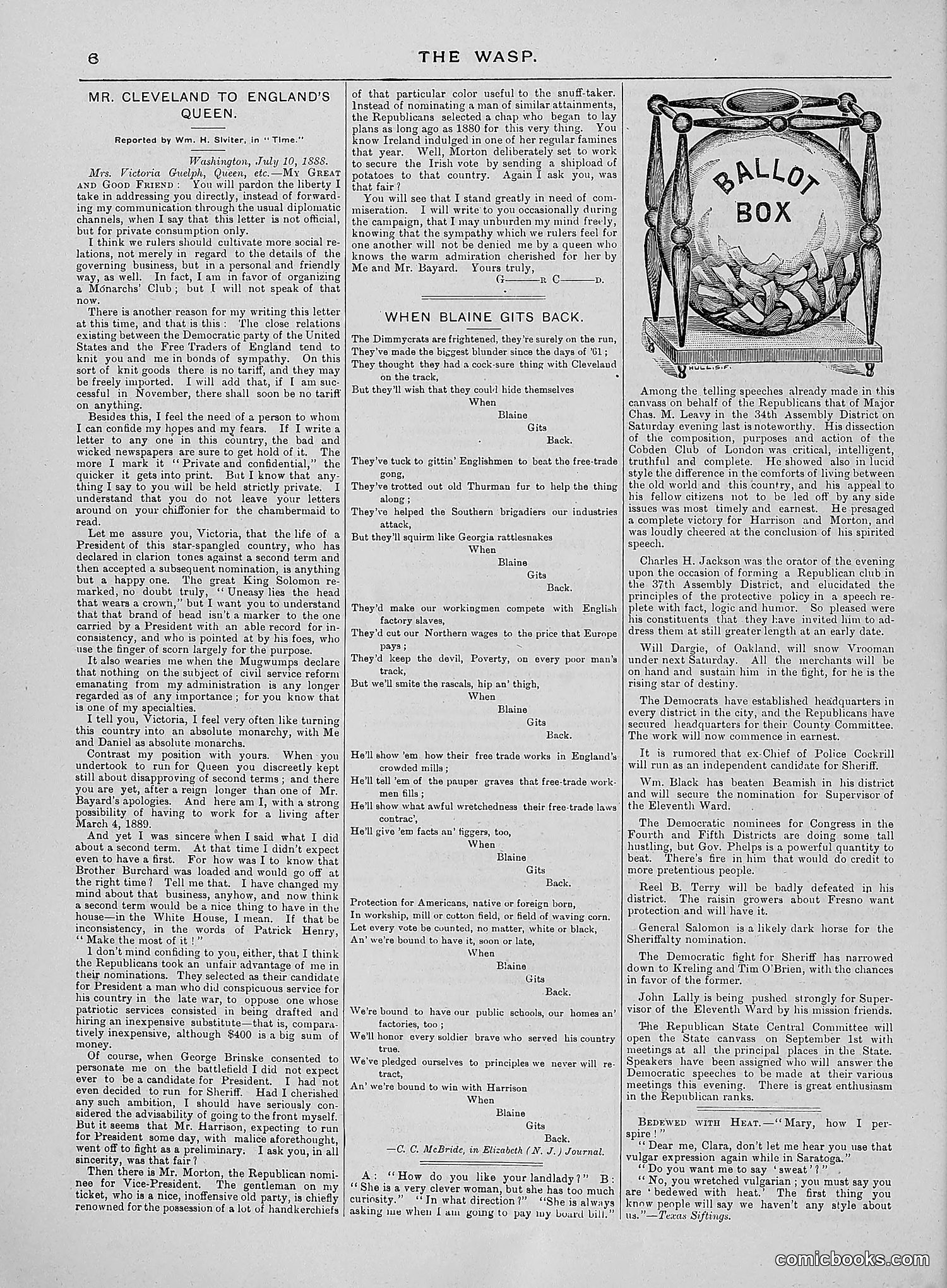 The Wasp — 1888 — page 157 of 552