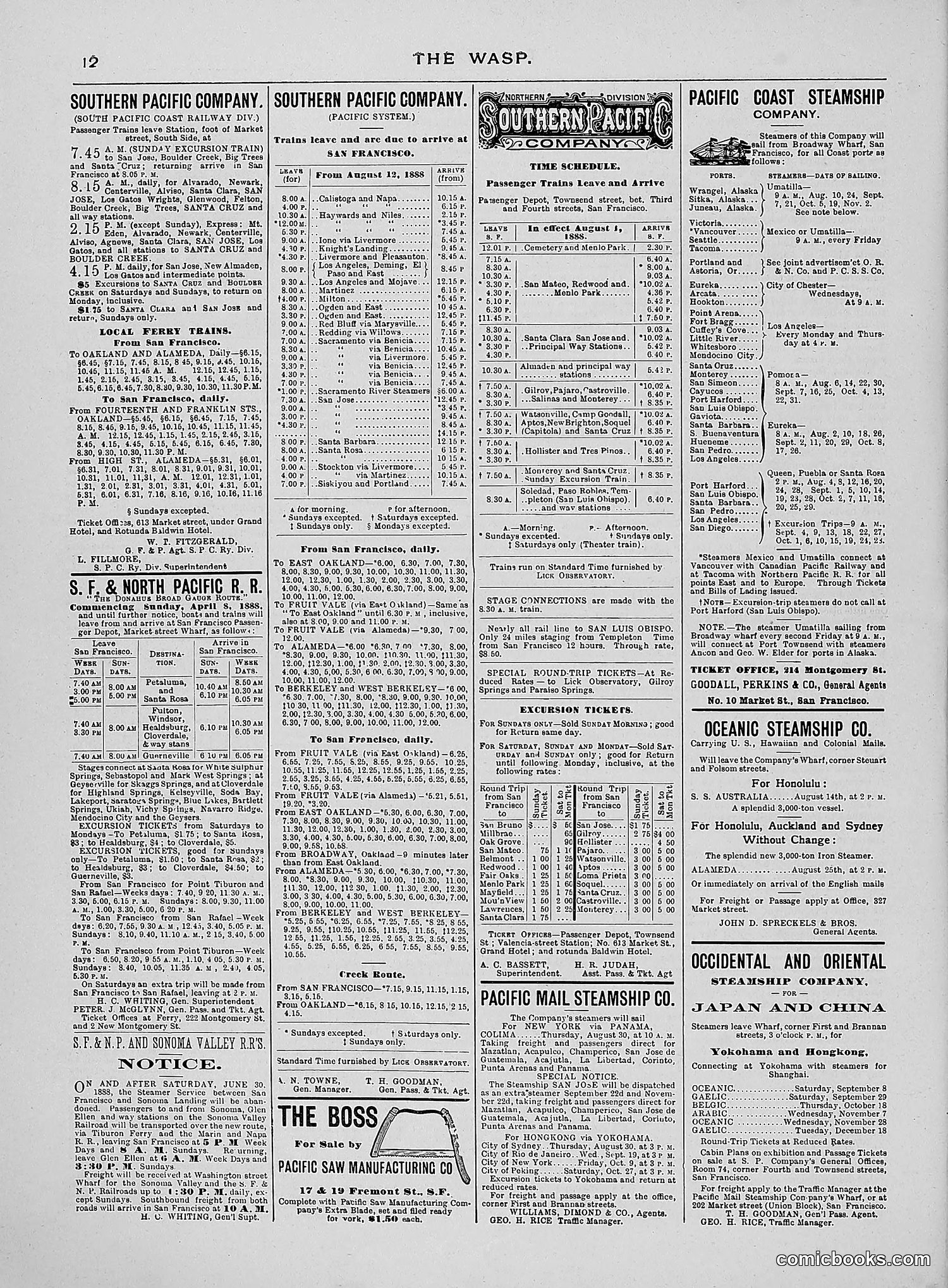 The Wasp — 1888 — page 163 of 552