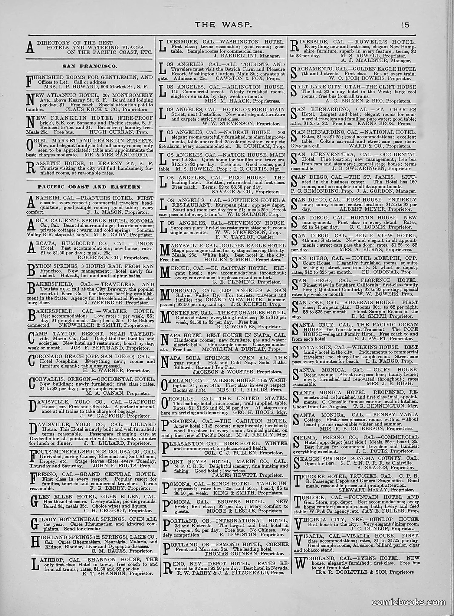 The Wasp — 1888 — page 166 of 552