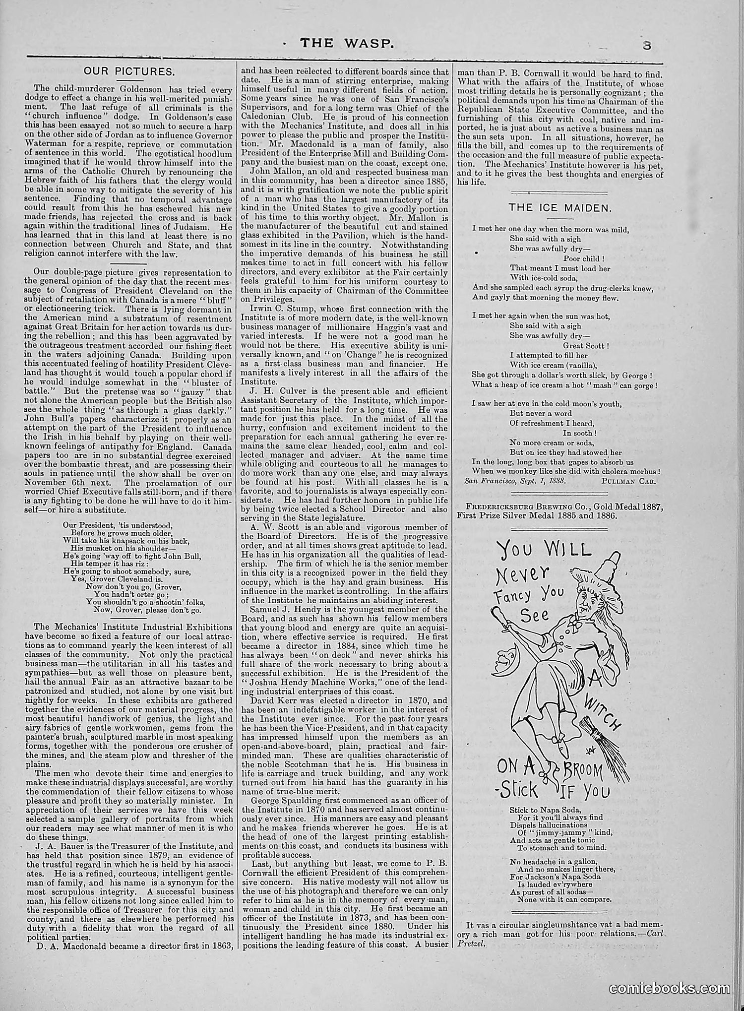 The Wasp — 1888 — page 174 of 552