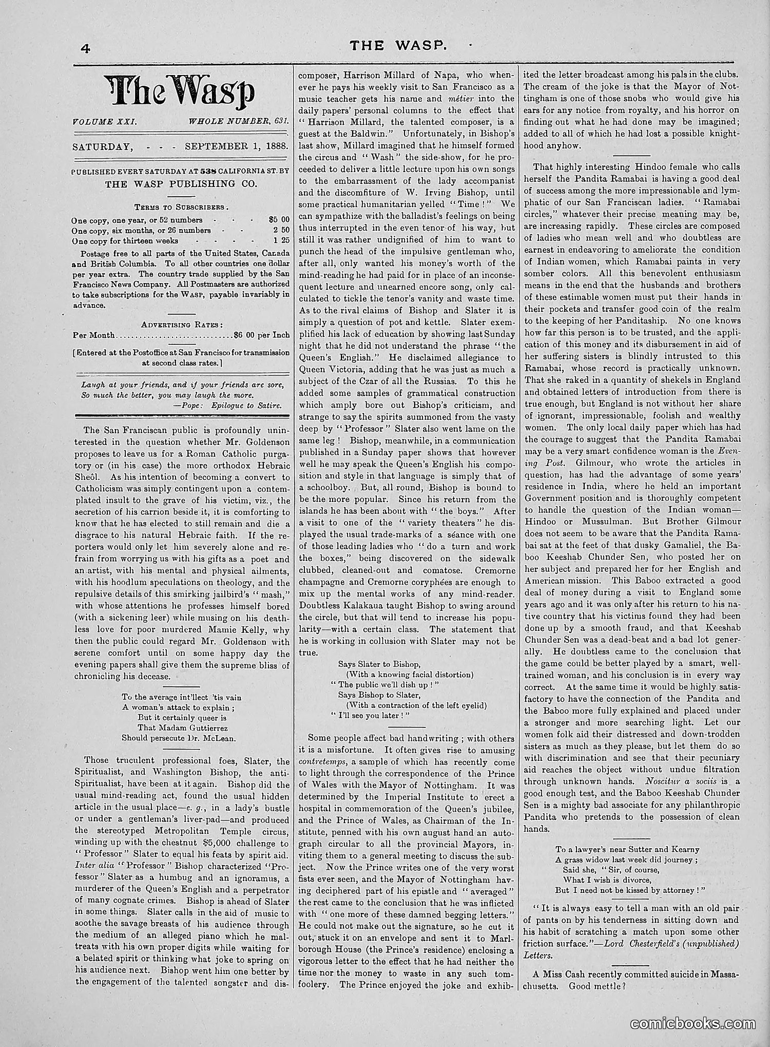 The Wasp — 1888 — page 175 of 552