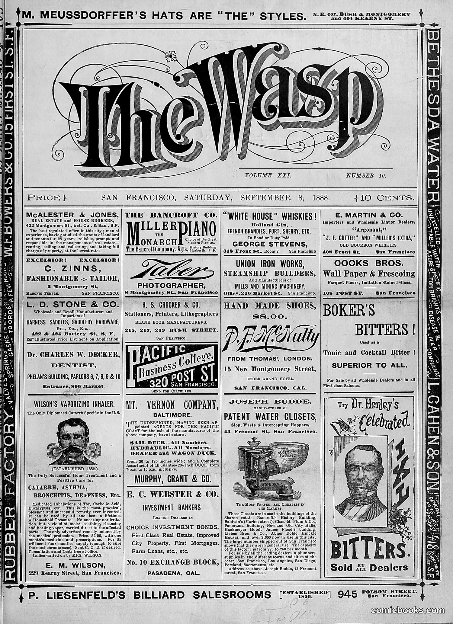 The Wasp — 1888 — page 190 of 552