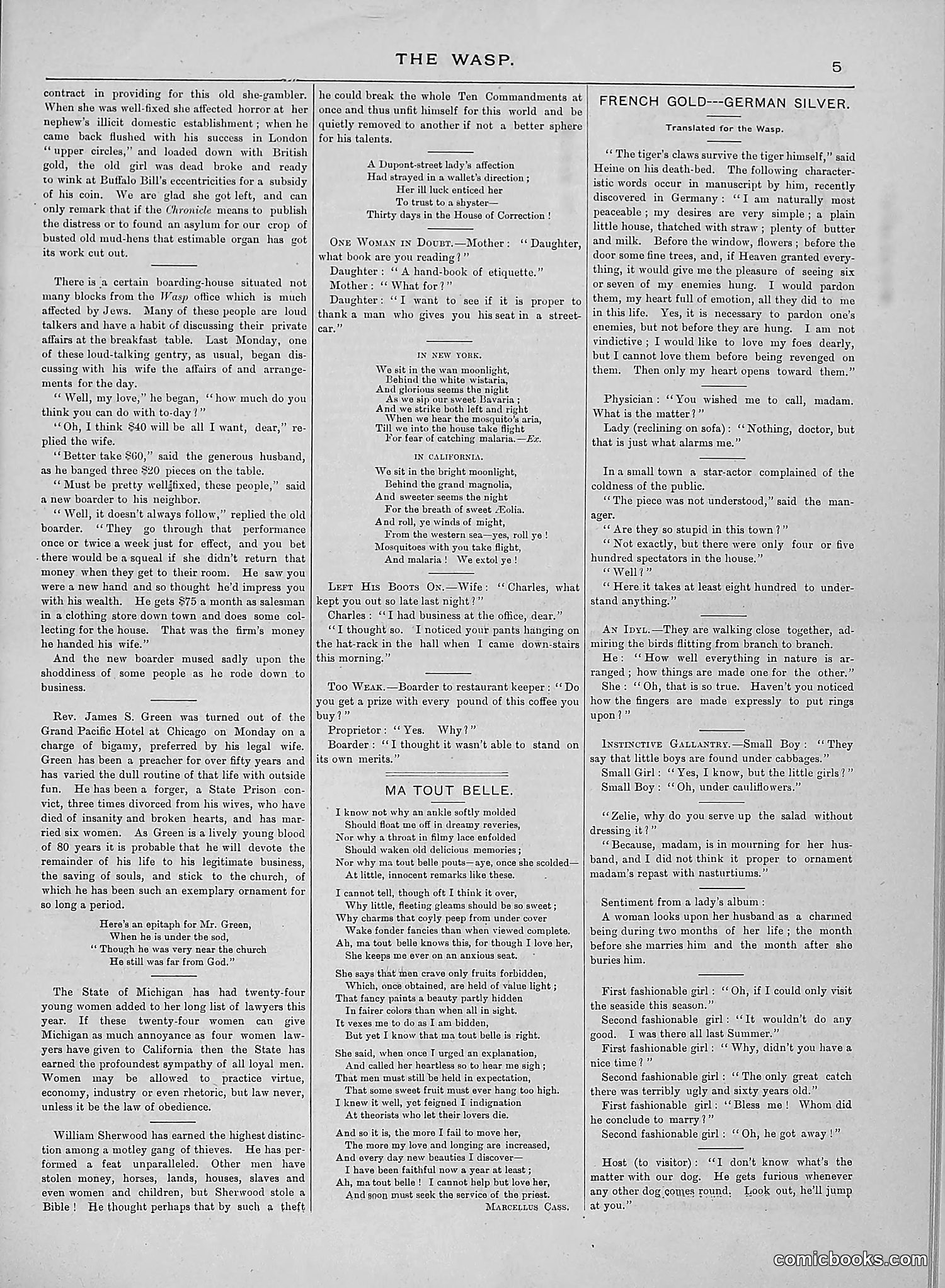 The Wasp — 1888 — page 196 of 552