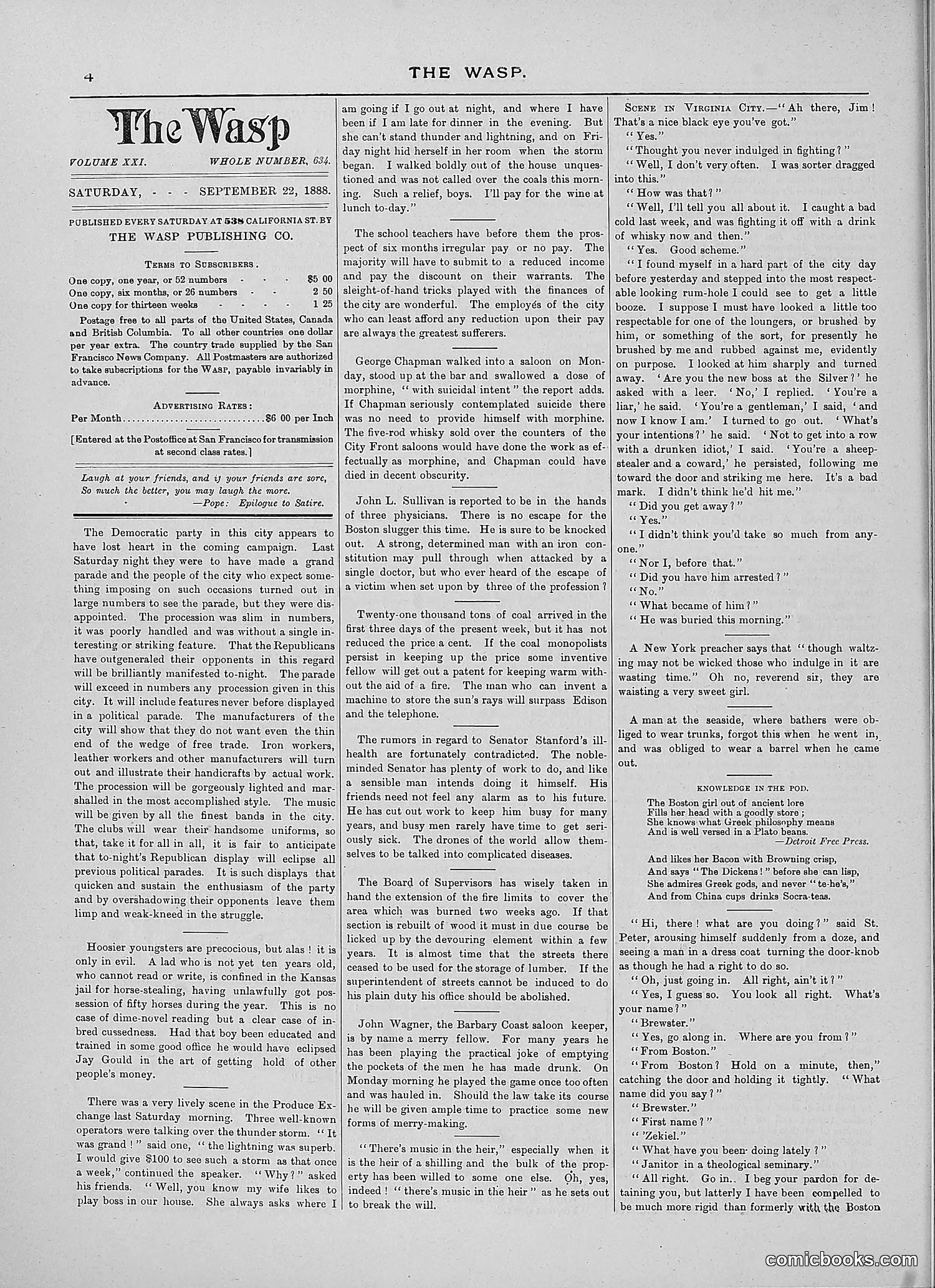 The Wasp — 1888 — page 235 of 552