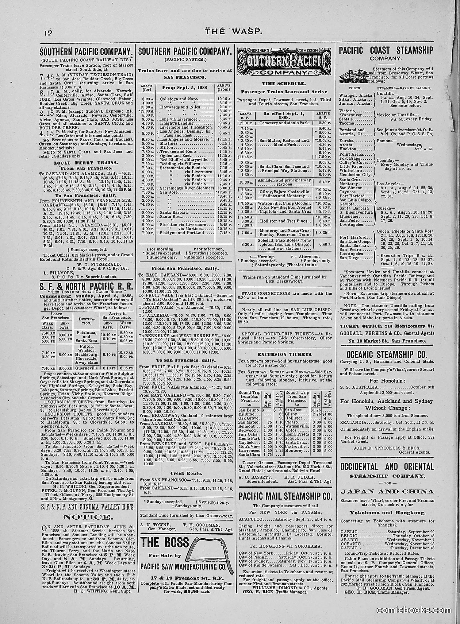 The Wasp — 1888 — page 261 of 552
