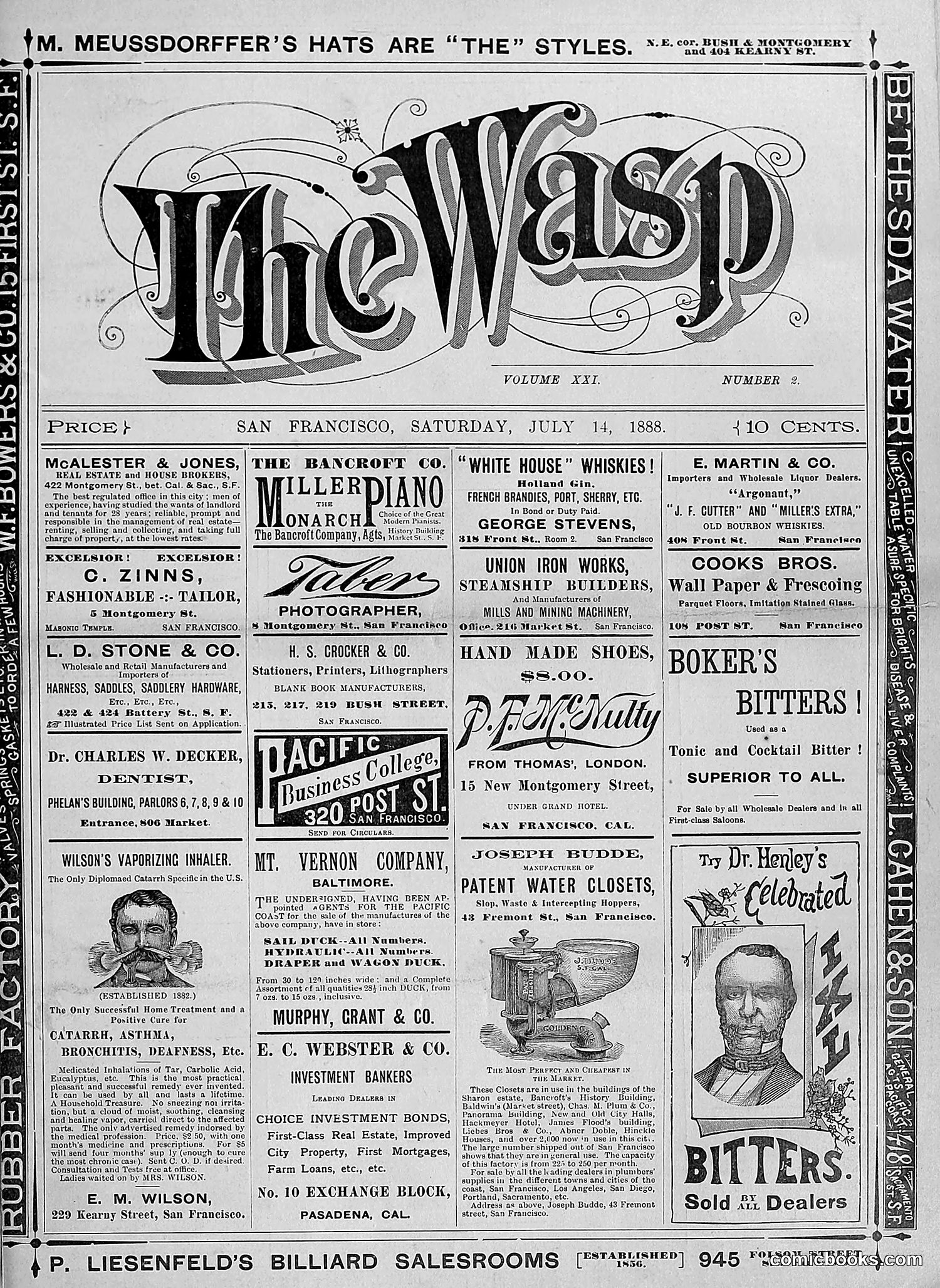 The Wasp — 1888 — page 28 of 552