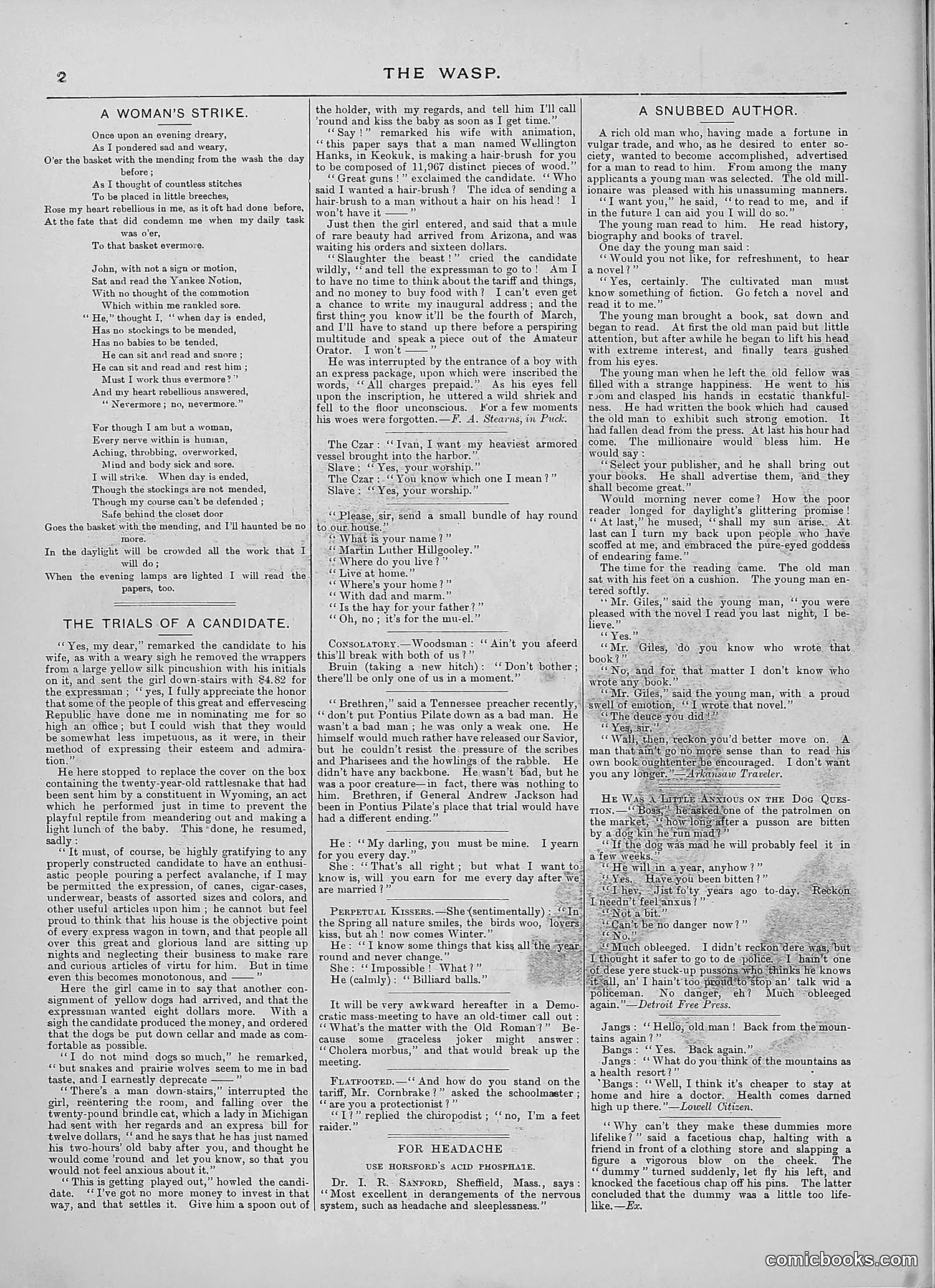 The Wasp — 1888 — page 271 of 552
