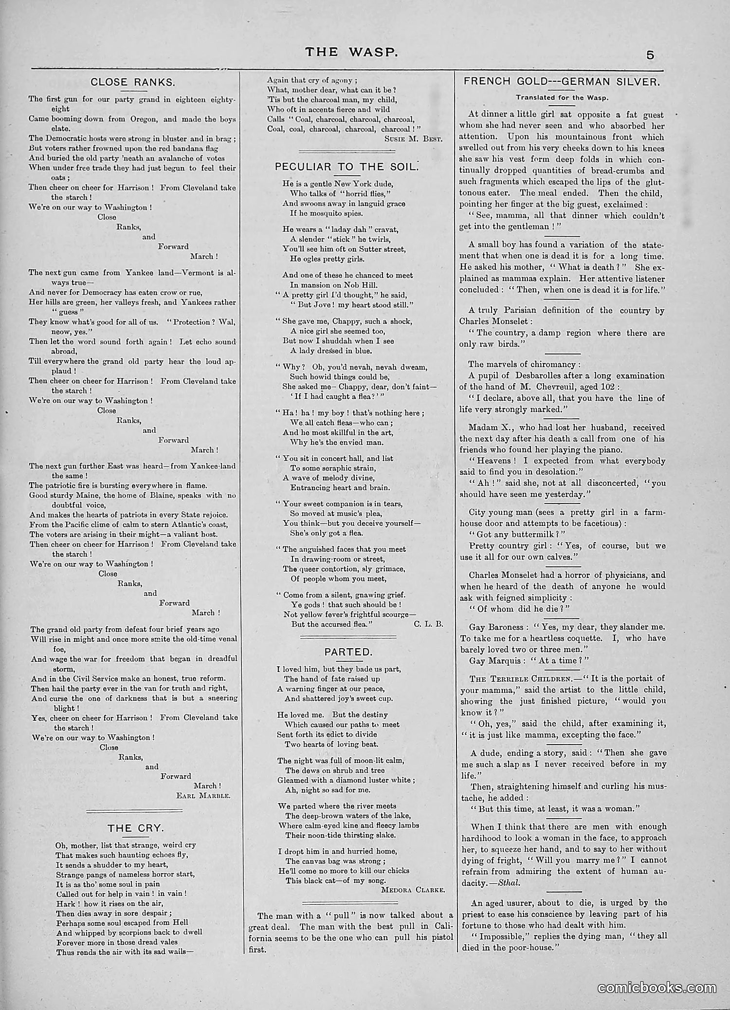 The Wasp — 1888 — page 274 of 552