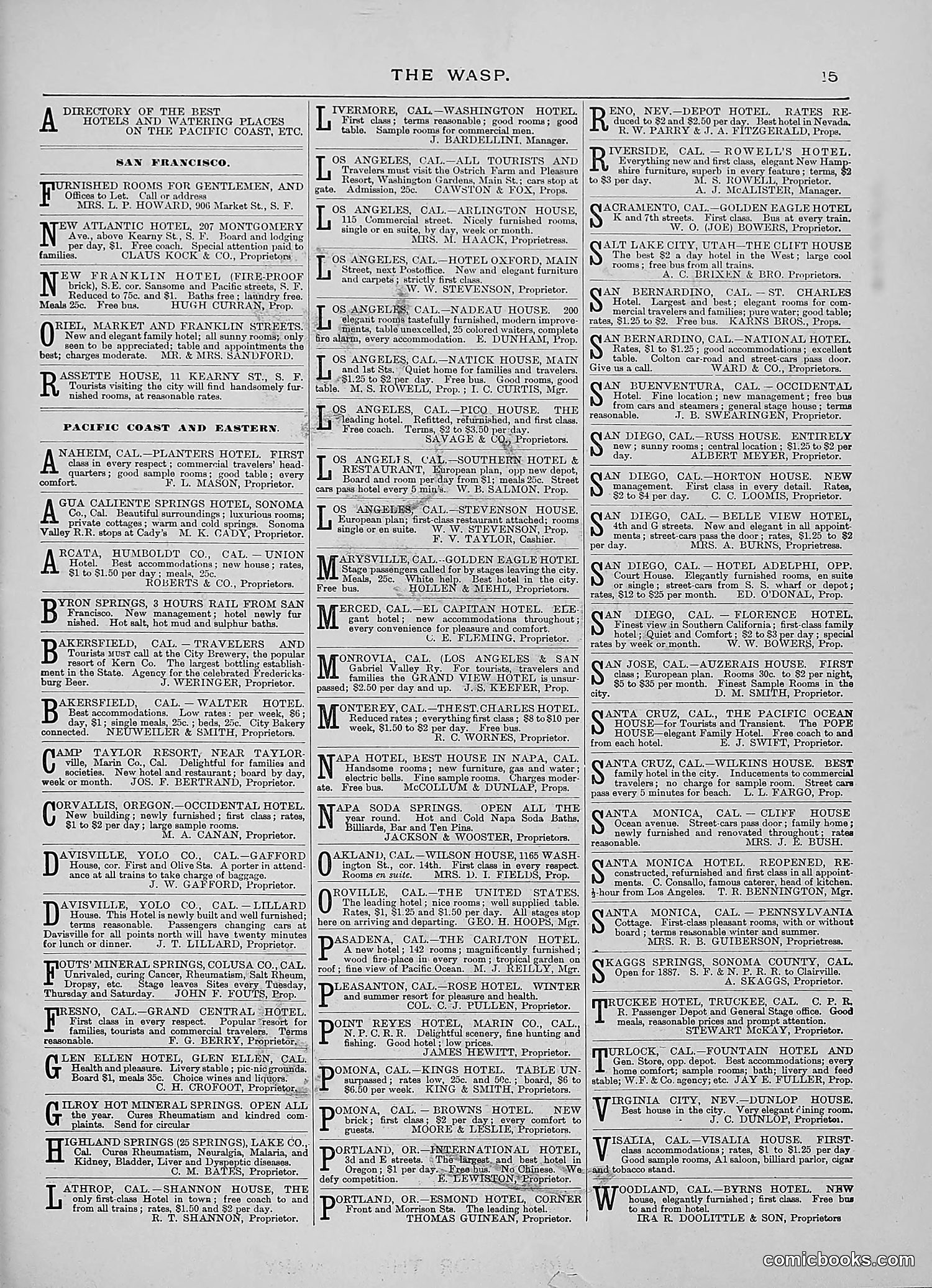The Wasp — 1888 — page 284 of 552