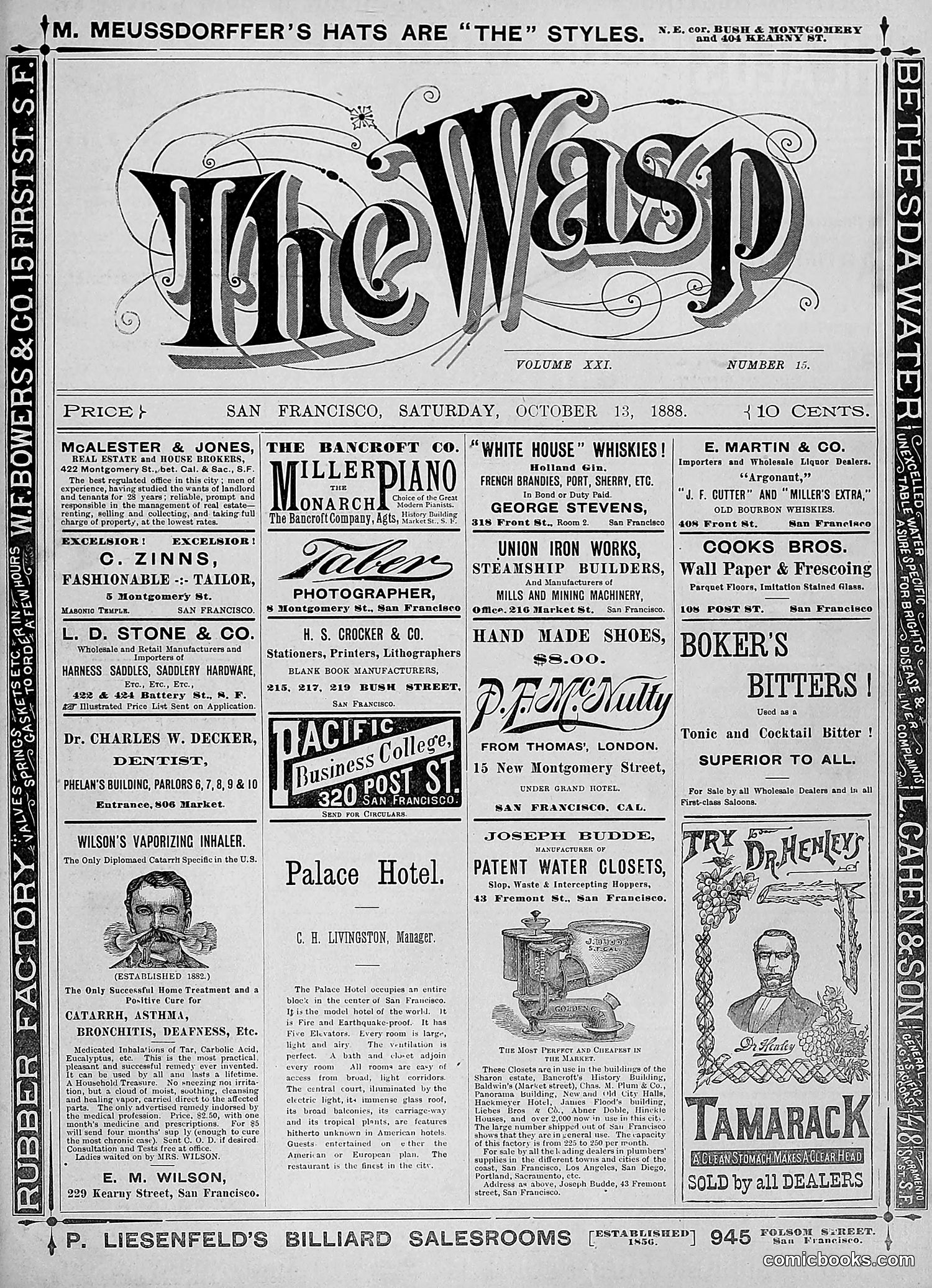 The Wasp — 1888 — page 288 of 552