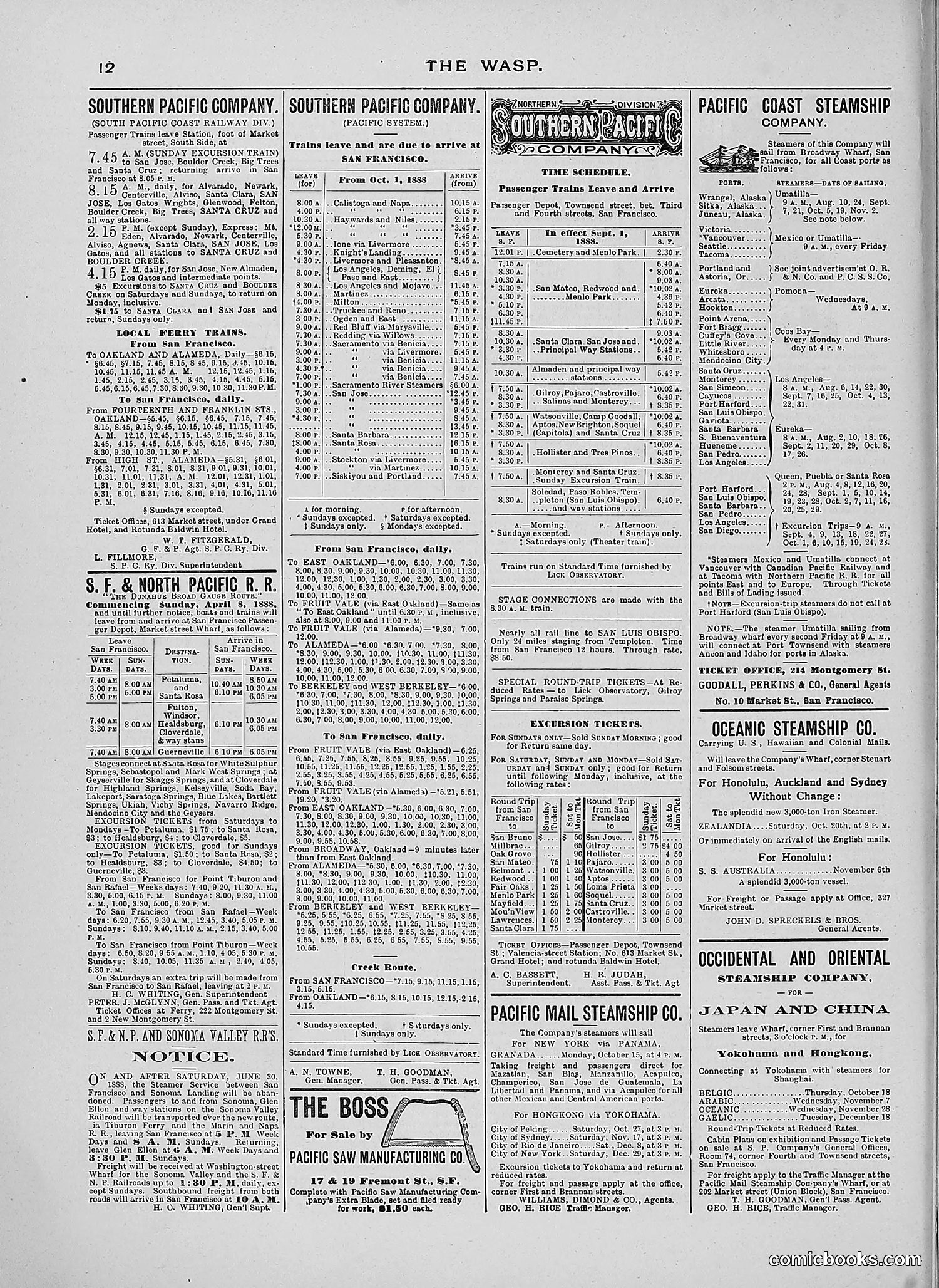 The Wasp — 1888 — page 301 of 552