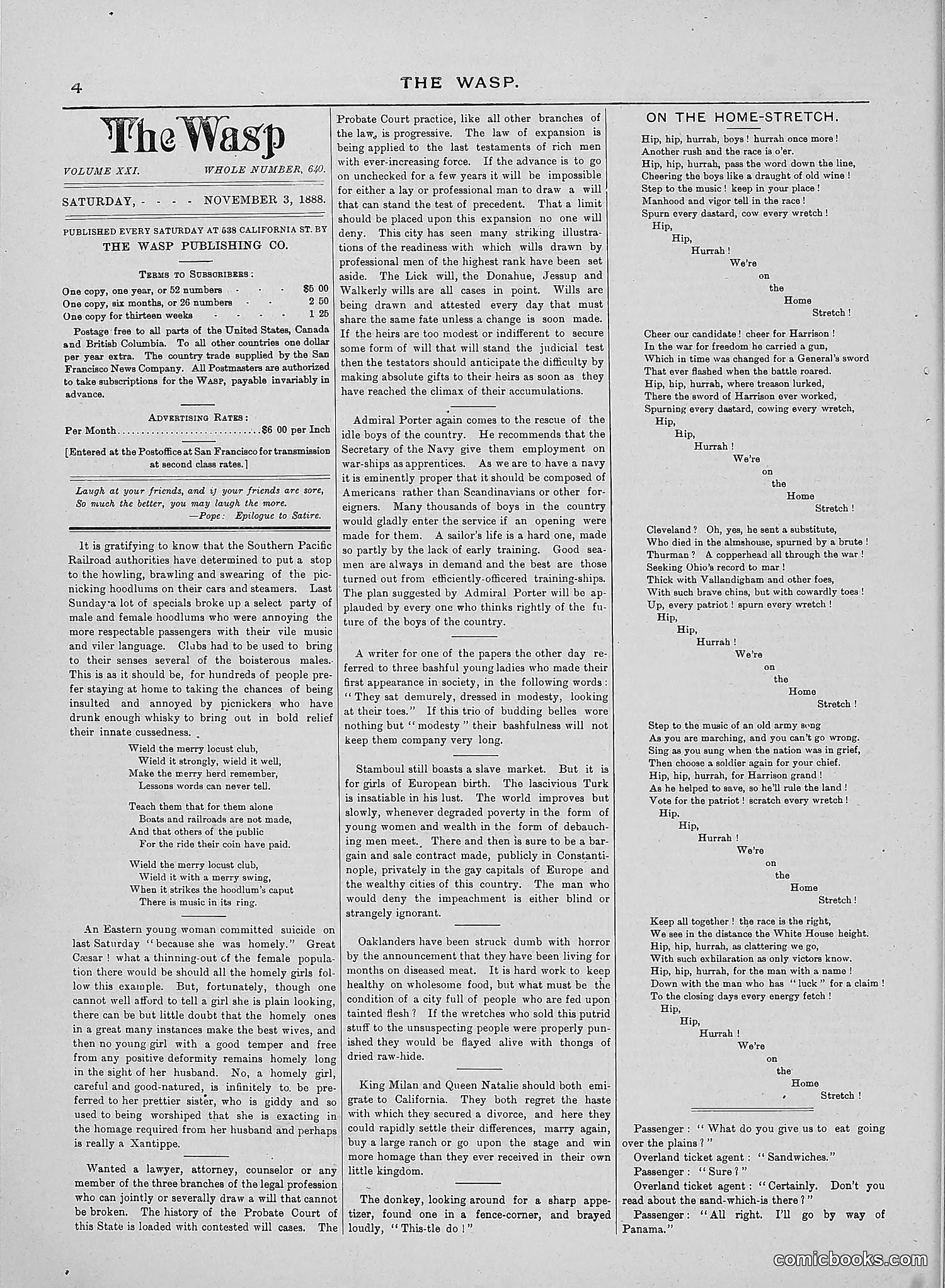 The Wasp — 1888 — page 353 of 552