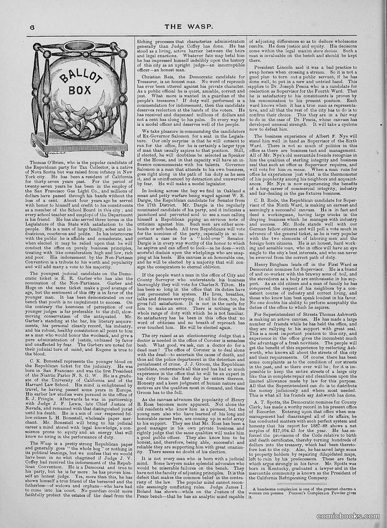 The Wasp — 1888 — page 355 of 552