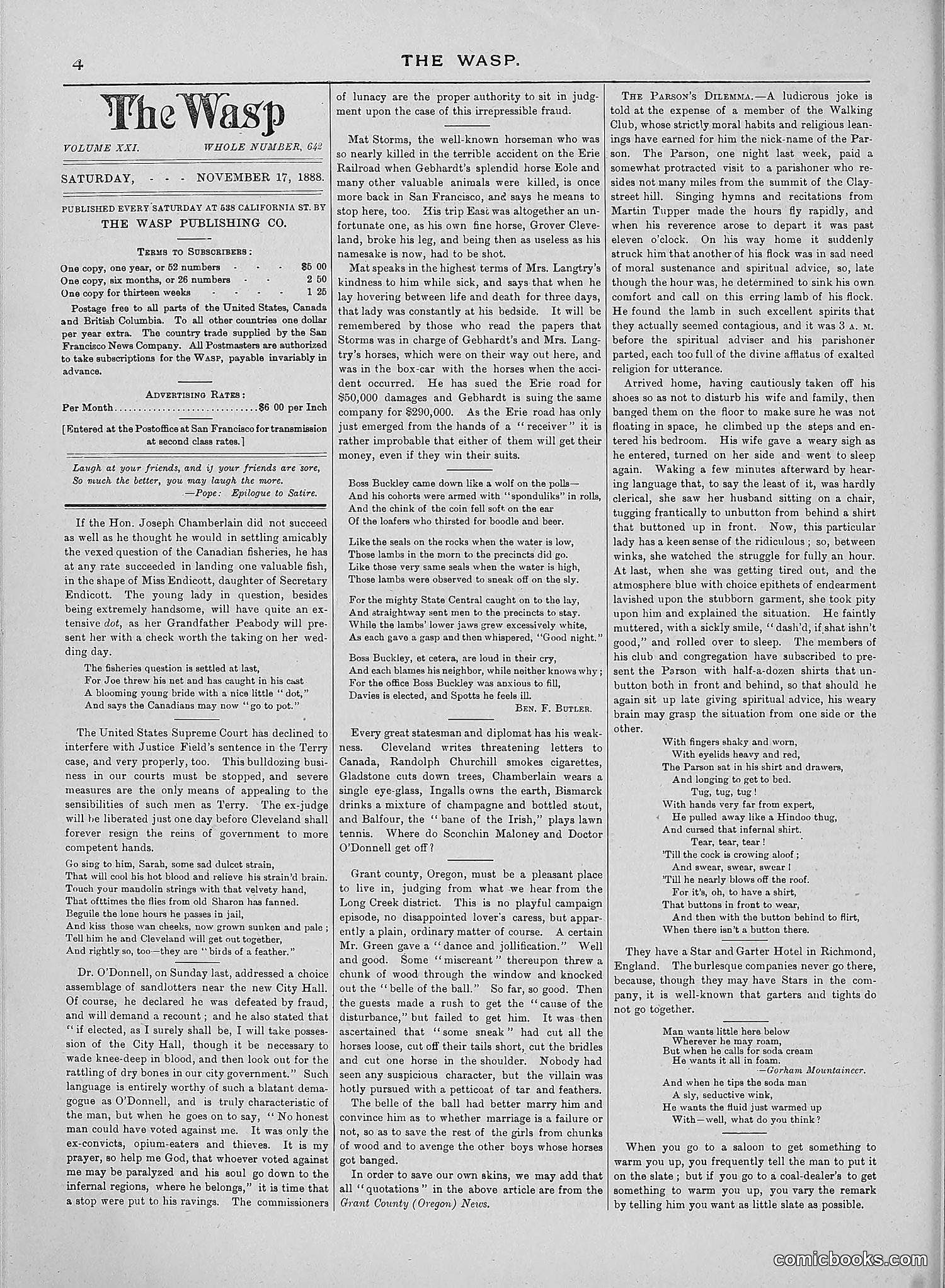 The Wasp — 1888 — page 393 of 552