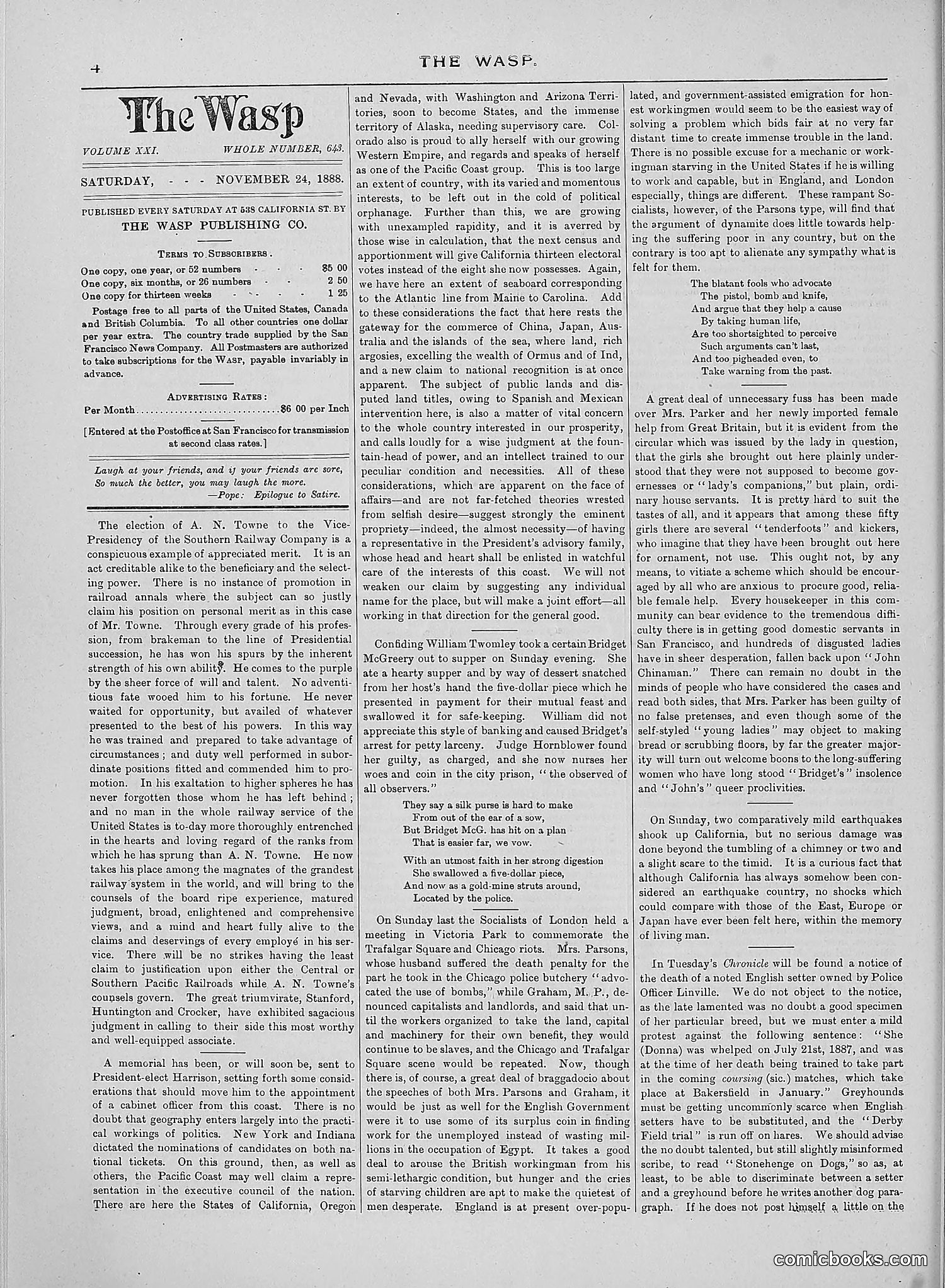 The Wasp — 1888 — page 413 of 552