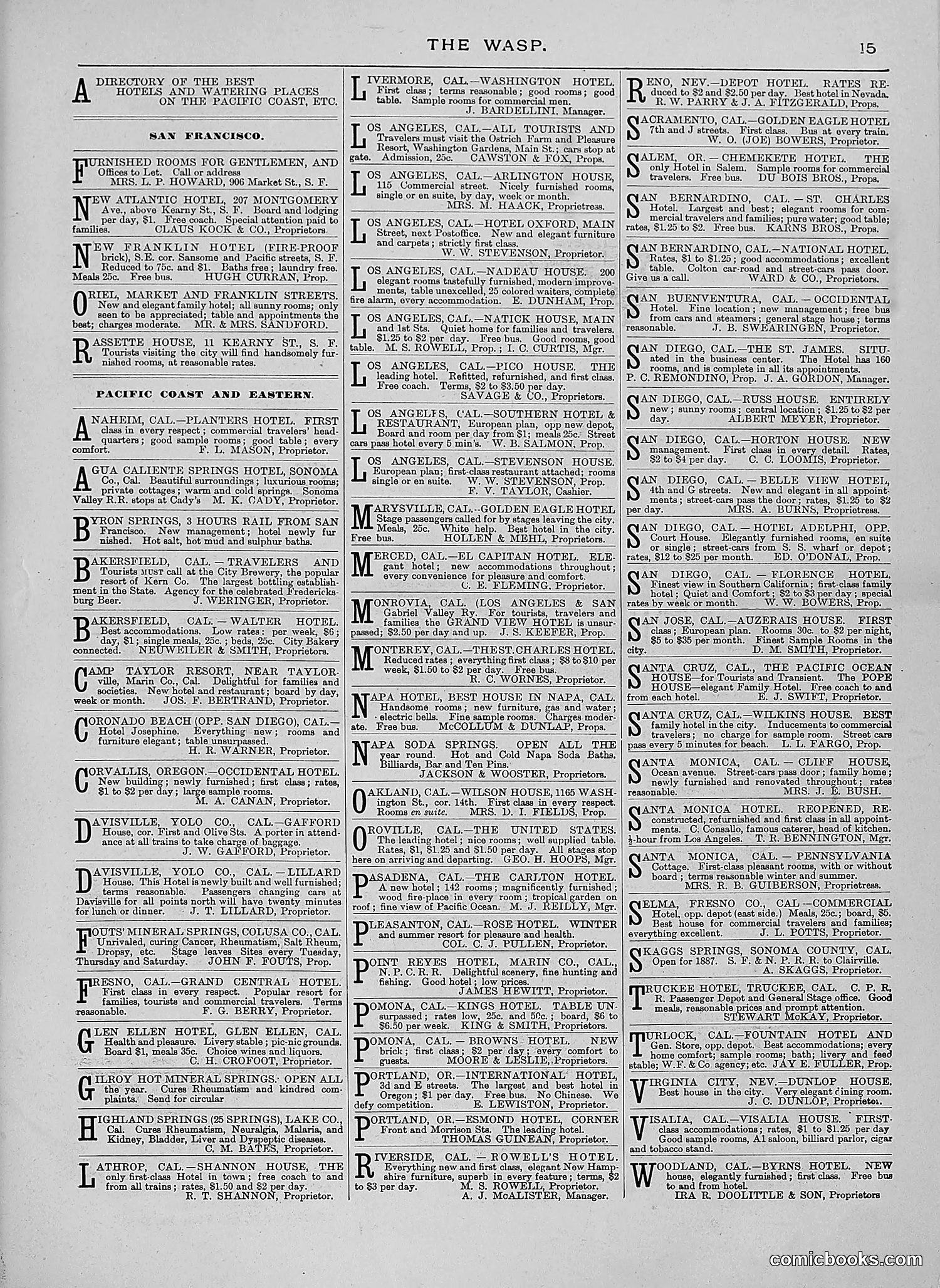 The Wasp — 1888 — page 44 of 552