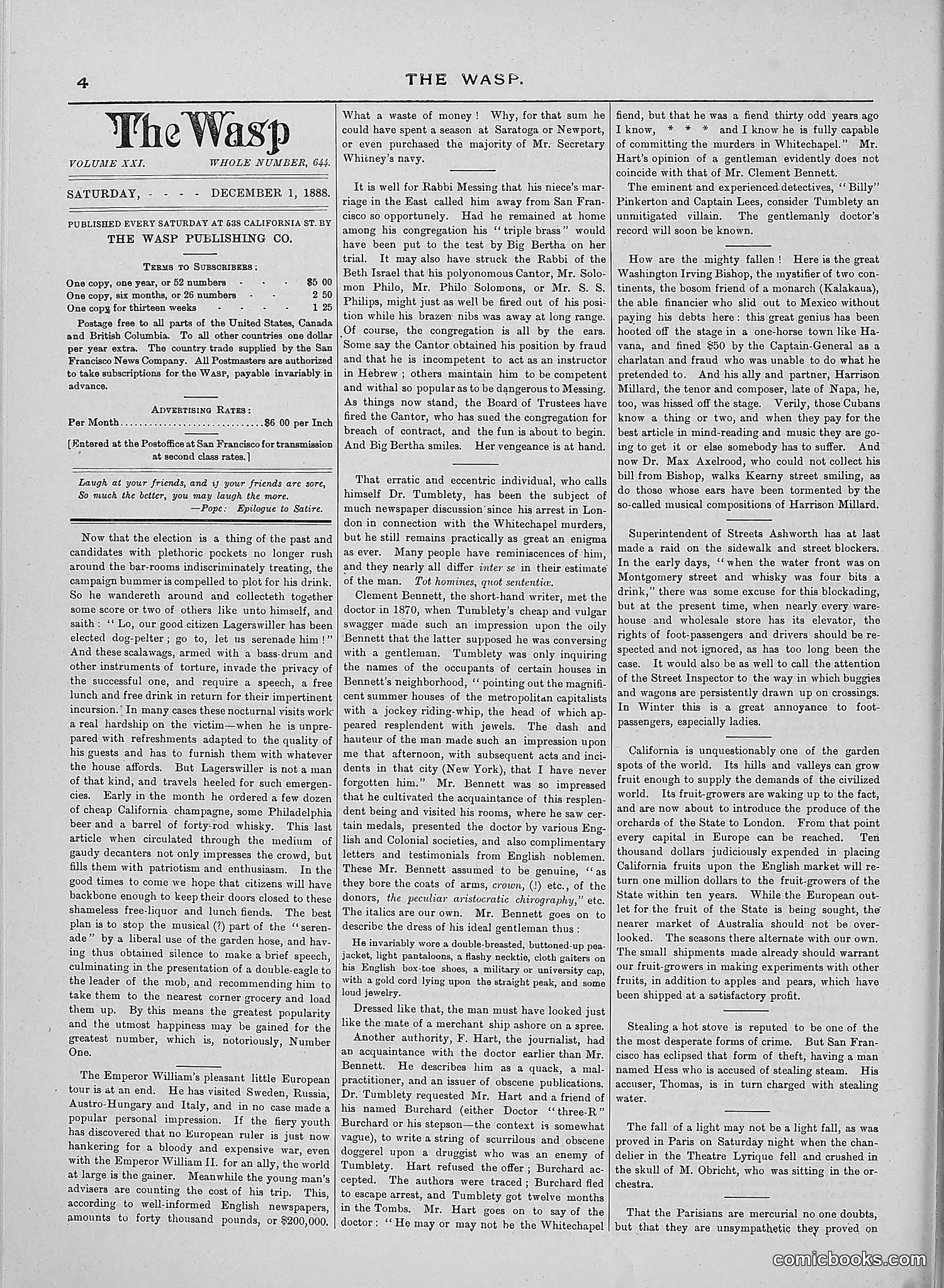 The Wasp — 1888 — page 433 of 552