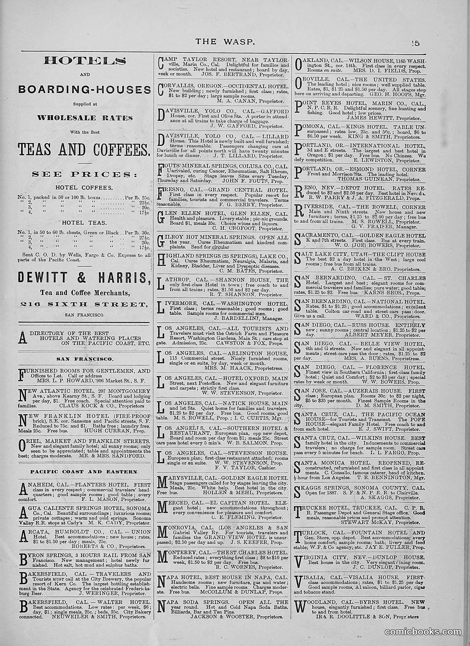 The Wasp — 1888 — page 444 of 552
