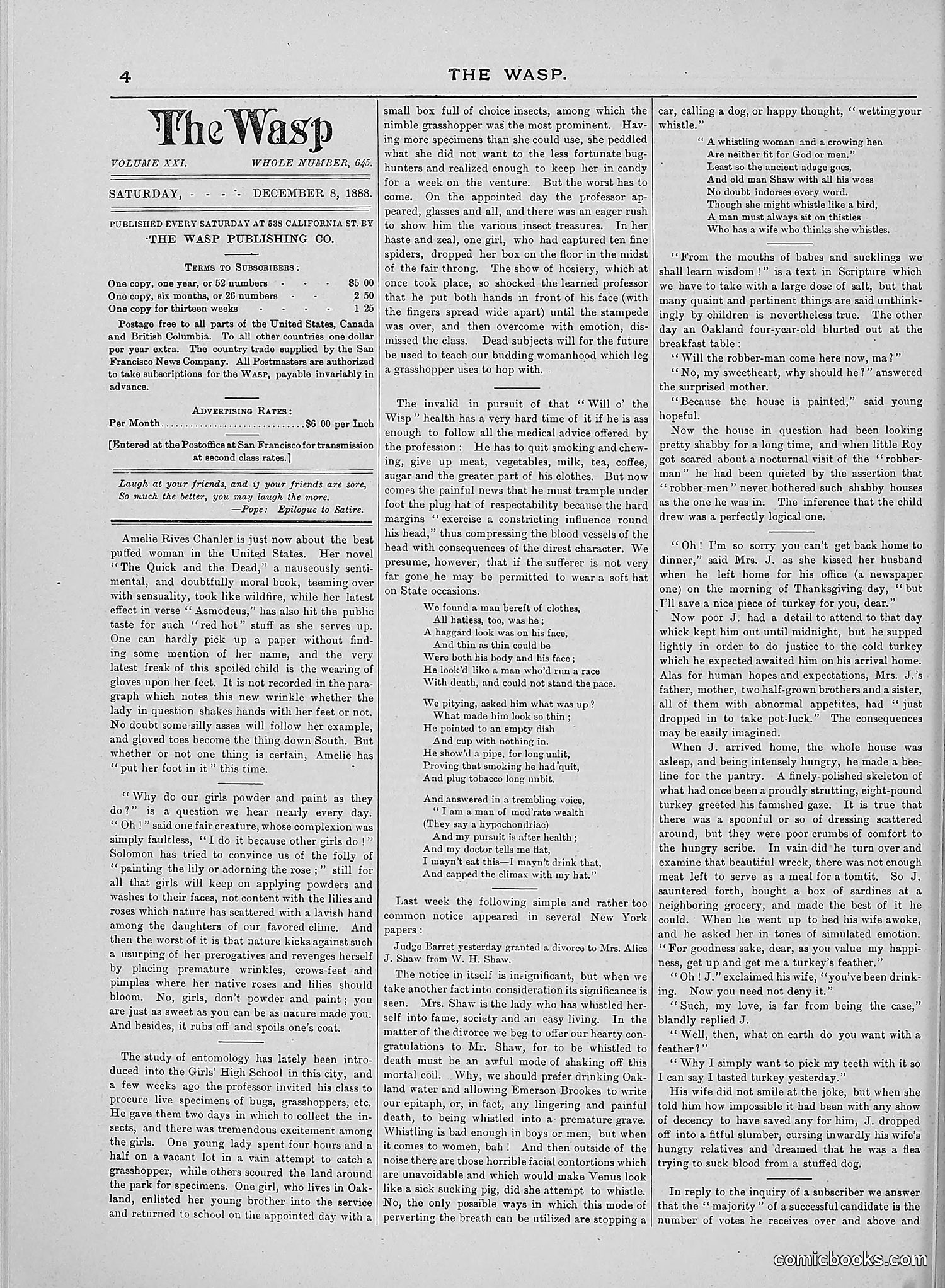 The Wasp — 1888 — page 453 of 552