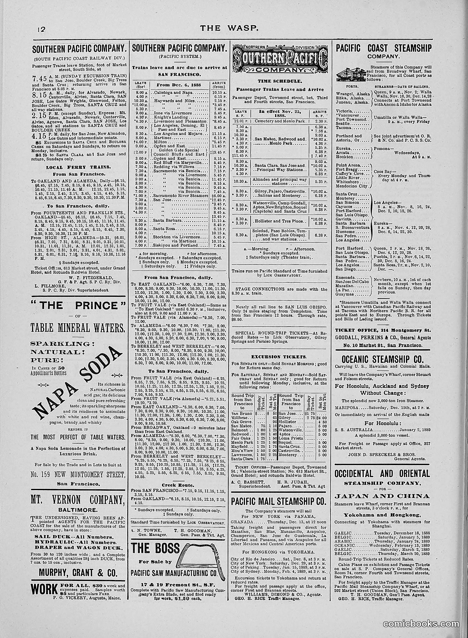 The Wasp — 1888 — page 461 of 552
