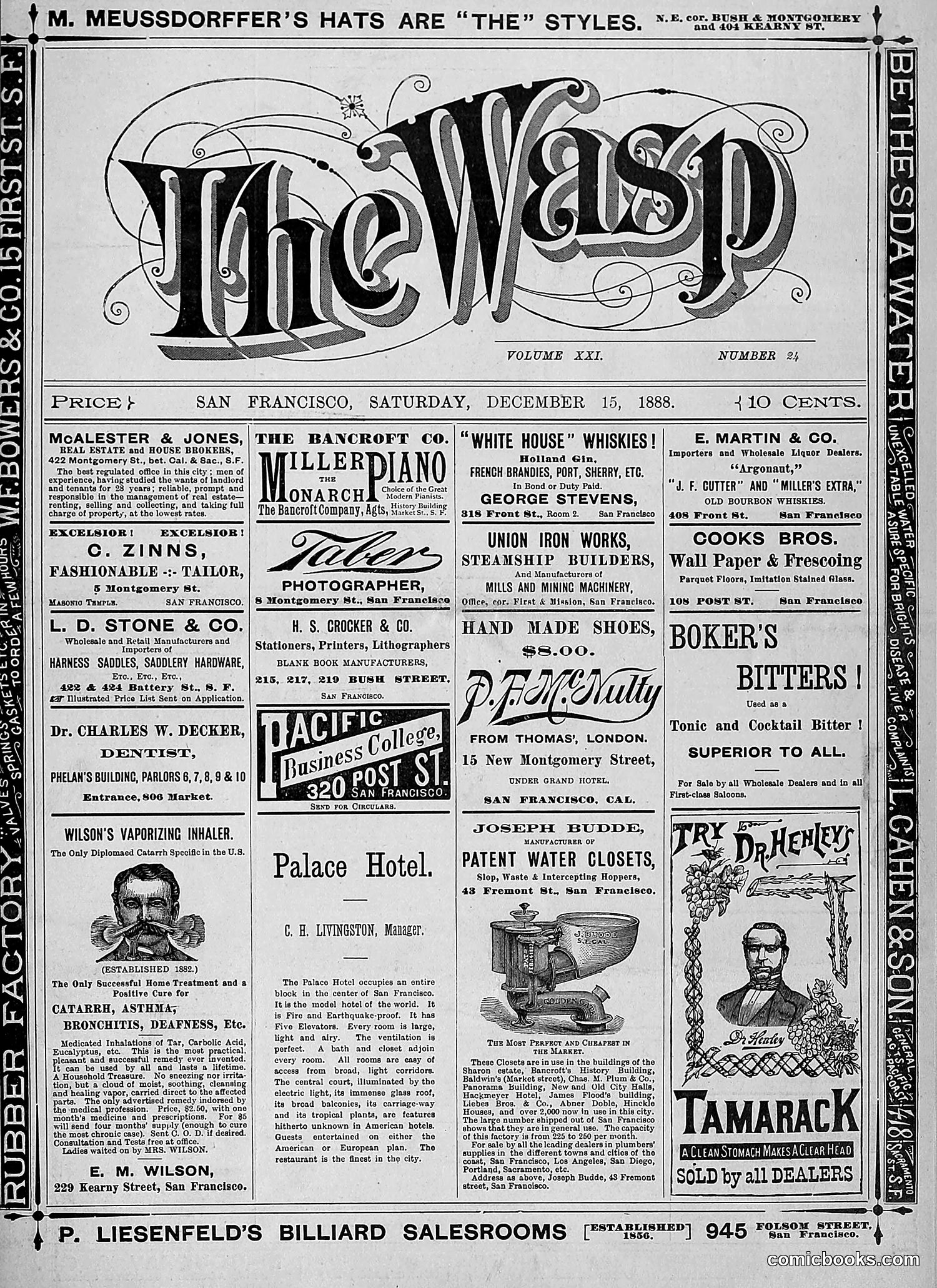 The Wasp — 1888 — page 468 of 552