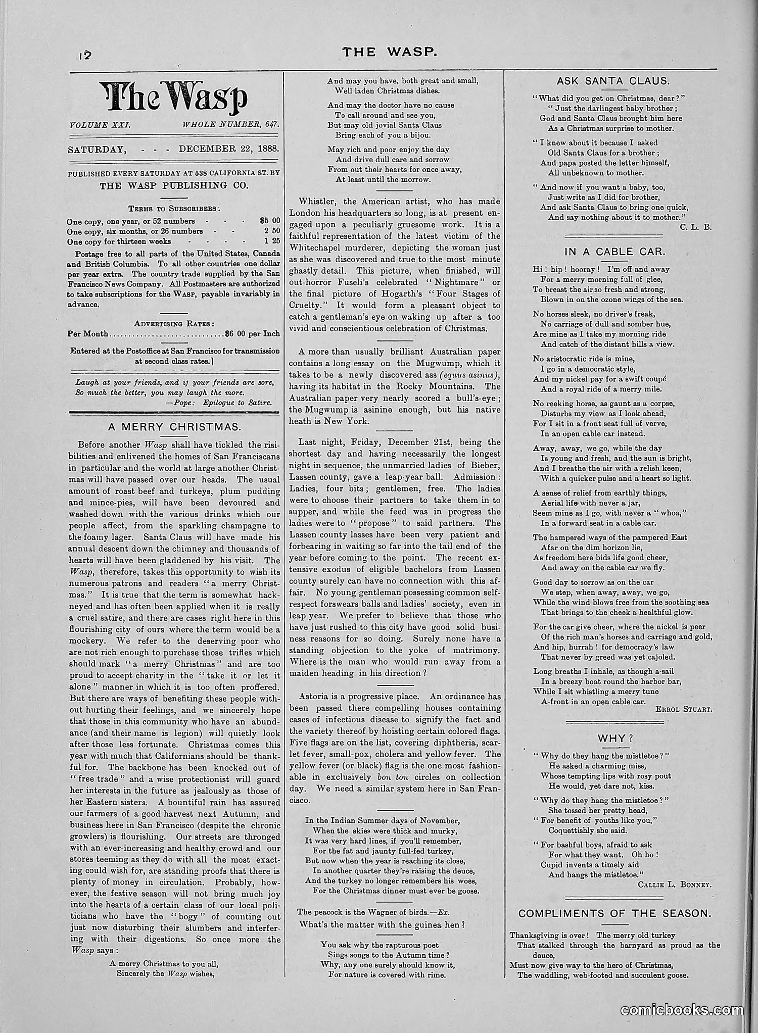 The Wasp — 1888 — page 495 of 552