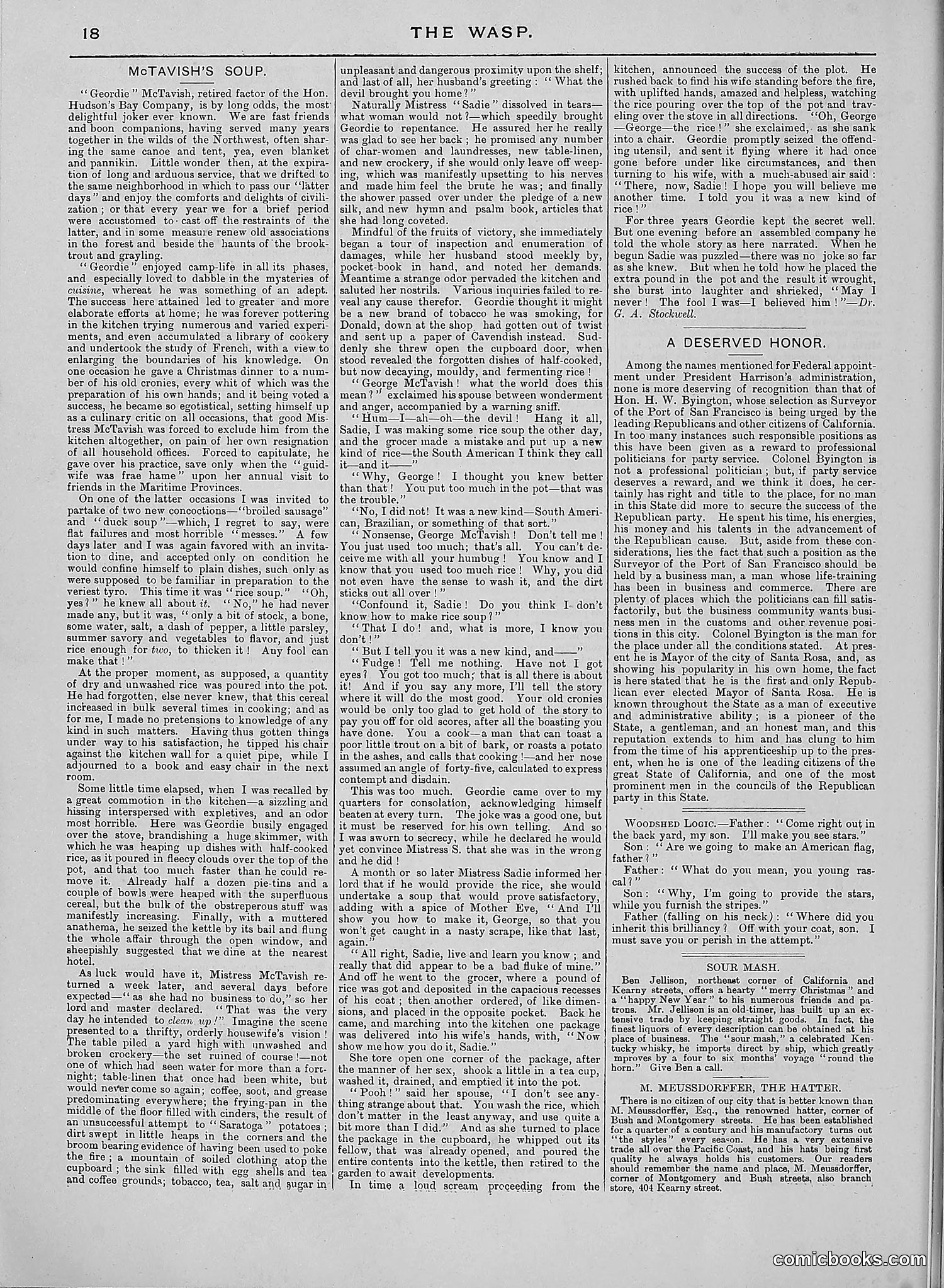 The Wasp — 1888 — page 501 of 552