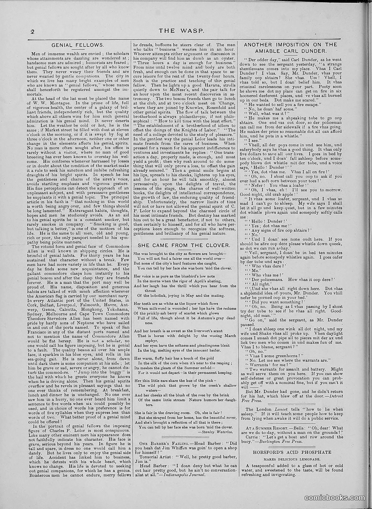 The Wasp — 1888 — page 71 of 552