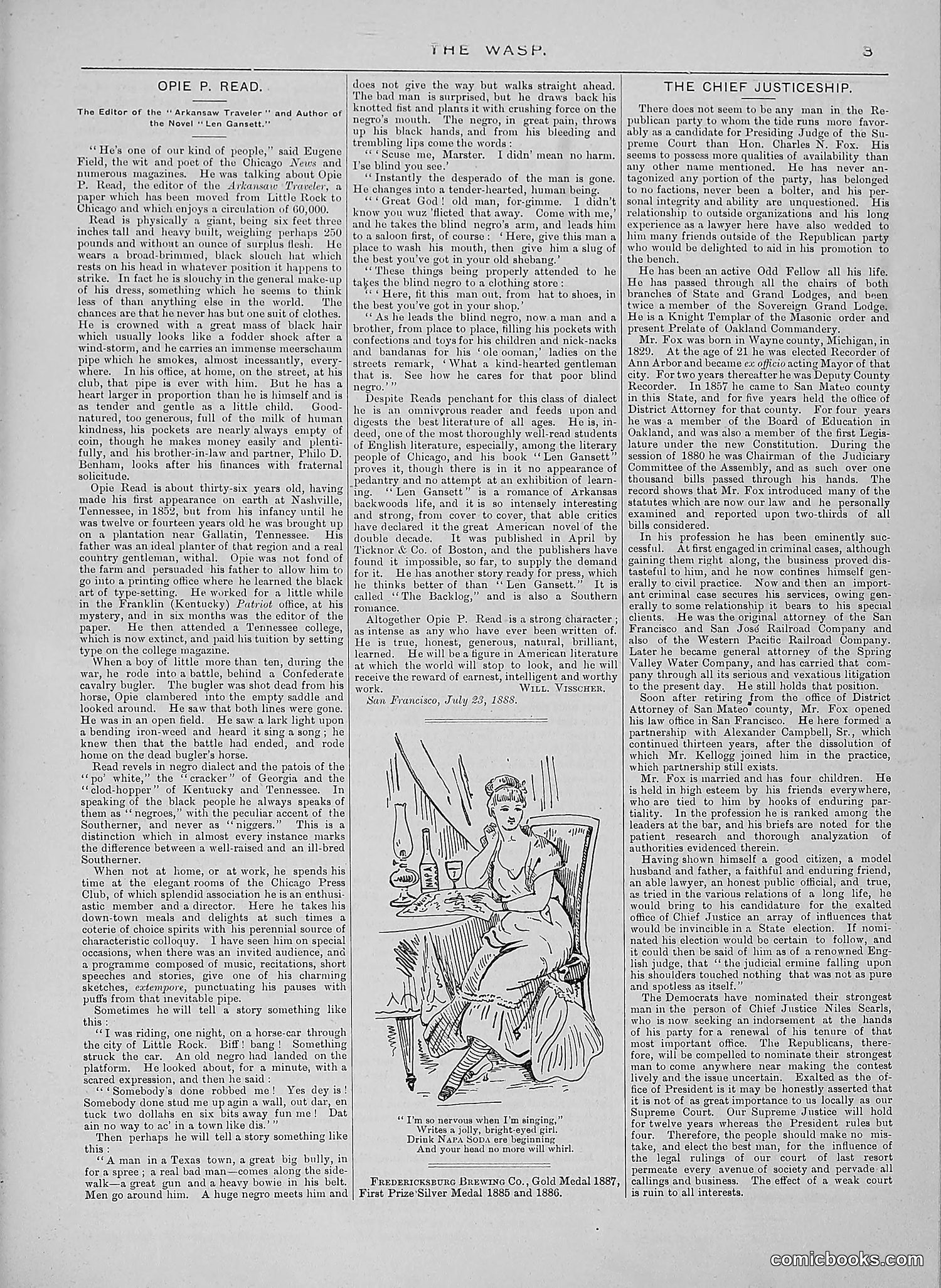 The Wasp — 1888 — page 72 of 552