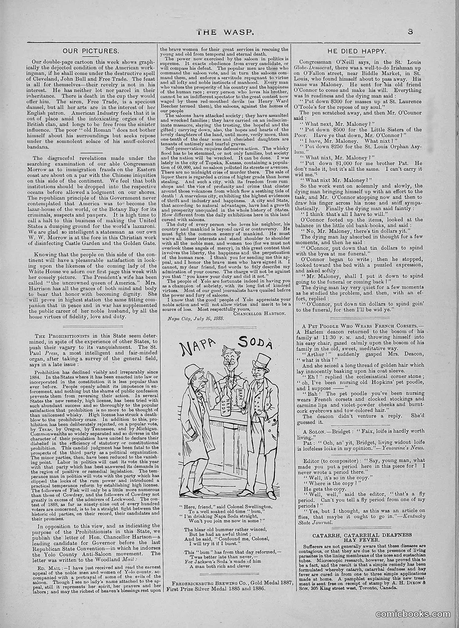The Wasp — 1888 — page 92 of 552