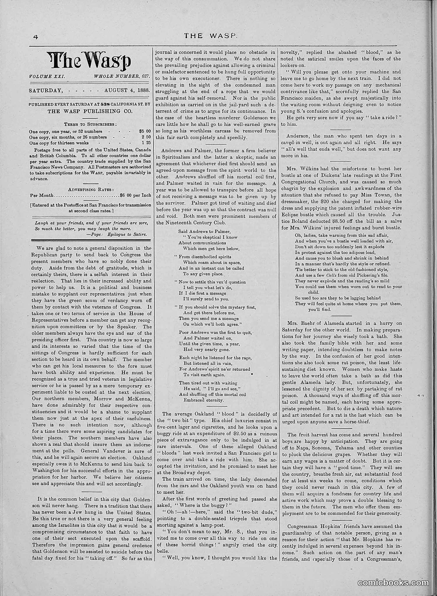 The Wasp — 1888 — page 93 of 552