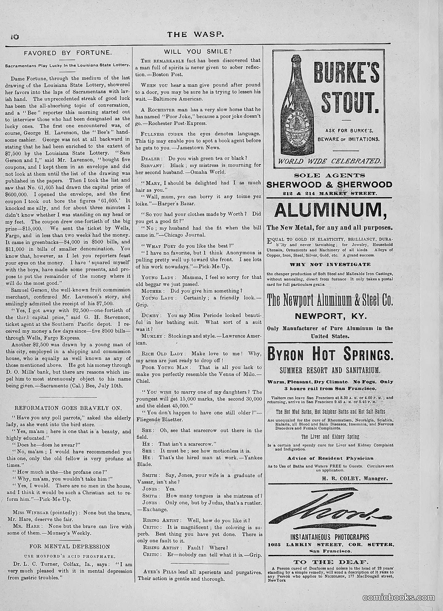 The Wasp — 1889 — page 105 of 450