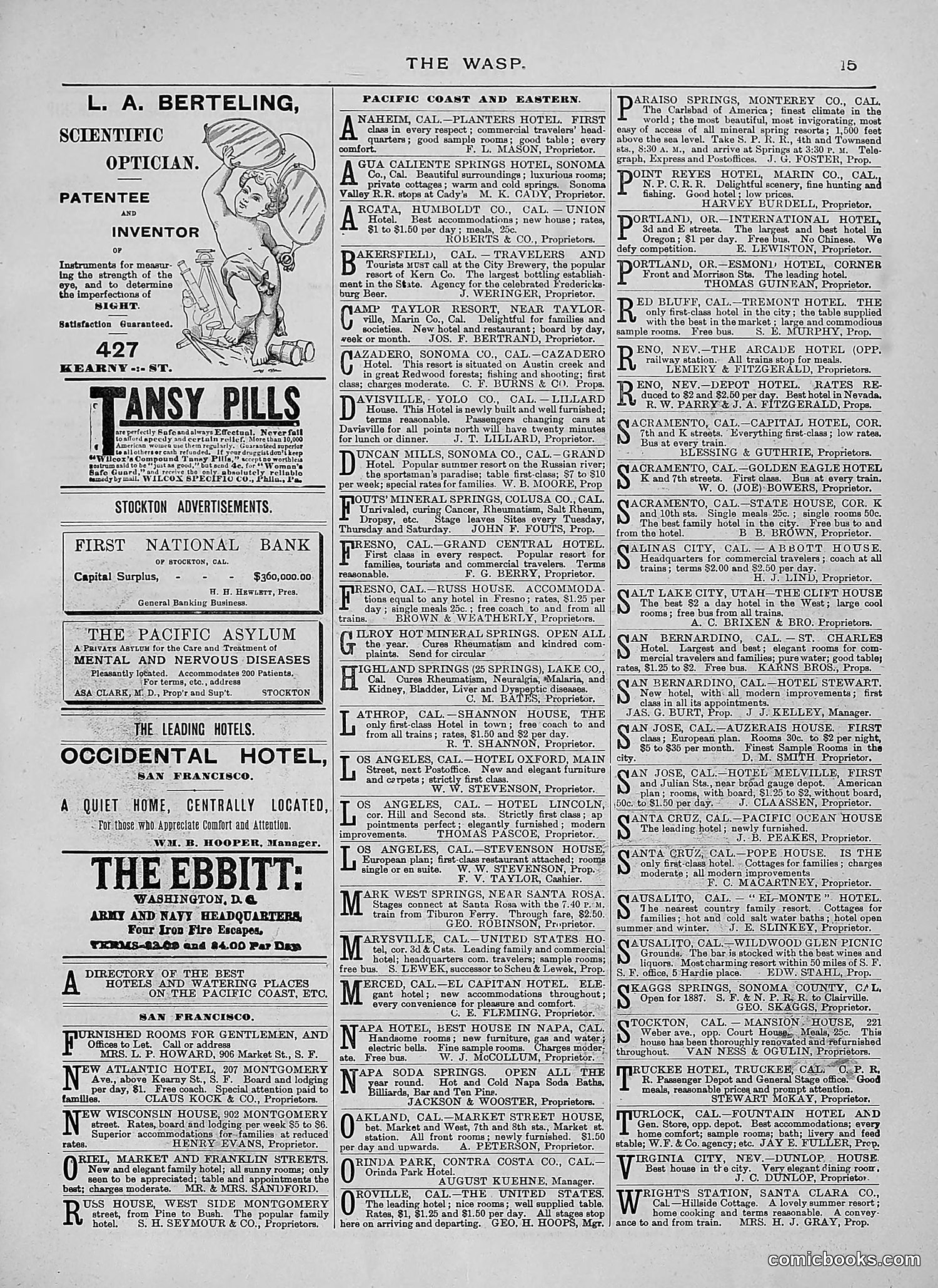 The Wasp — 1889 — page 110 of 450